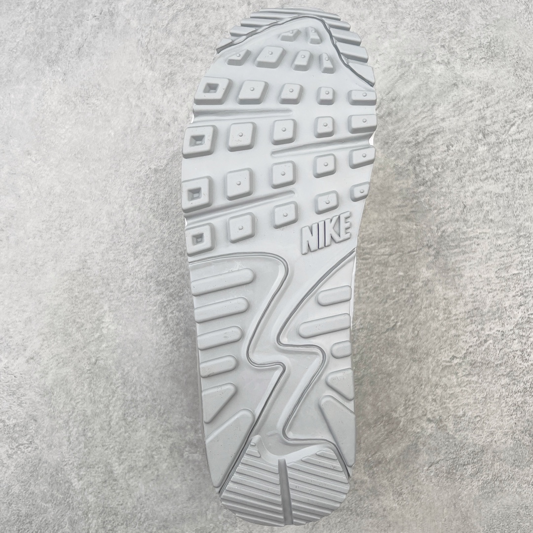 图片[9]-＃MX版 NK Air MAX 90 气垫复古减震跑步鞋 FN8005-100 经典重温 独家陆续补货 外单专供大厂出品 品质稳定 一百余色 终端操作 Air Max 90于1990年推出 来自Air Max系列 在Air Max 1的基础上改进而得 增加了气垫面积 外型上也更为流线 最特別的就是加入了菱纹塑胶嵌板 为Air Max 90增添了许多潮流气息 皮革鞋面 造就出色耐穿性和支撑力 Max Air缓震配置搭配泡棉中底 令Air Max 90轻盈而舒适 华夫格橡胶外底 铸就Air Max 90非凡的抓地力 而Air Max 90不仅是一双跑鞋 它成功跨越了时间的演进 成为了球鞋文化与潮流圈中最熟为人知的鞋款之一 尺码：36 36.5 37.5 38 38.5 39 40 40.5 41 42 42.5 43 44 44.5 45-选品中心