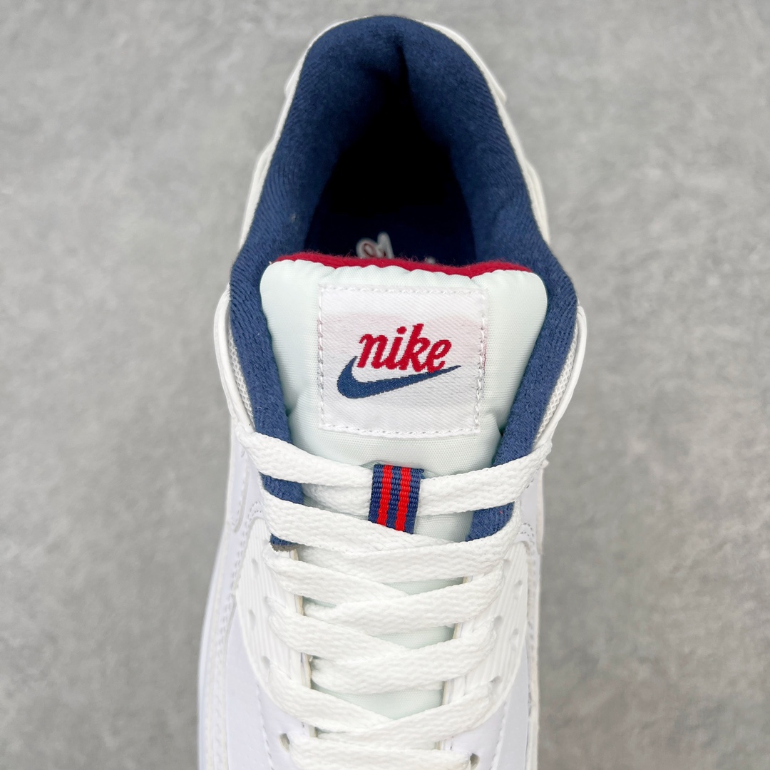 图片[5]-＃MX版 NK Air MAX 90 气垫复古减震跑步鞋 DJ5414-100 经典重温 独家陆续补货 外单专供大厂出品 品质稳定 一百余色 终端操作 Air Max 90于1990年推出 来自Air Max系列 在Air Max 1的基础上改进而得 增加了气垫面积 外型上也更为流线 最特別的就是加入了菱纹塑胶嵌板 为Air Max 90增添了许多潮流气息 皮革鞋面 造就出色耐穿性和支撑力 Max Air缓震配置搭配泡棉中底 令Air Max 90轻盈而舒适 华夫格橡胶外底 铸就Air Max 90非凡的抓地力 而Air Max 90不仅是一双跑鞋 它成功跨越了时间的演进 成为了球鞋文化与潮流圈中最熟为人知的鞋款之一 尺码：36 36.5 37.5 38 38.5 39 40 40.5 41 42 42.5 43 44 44.5 45-选品中心