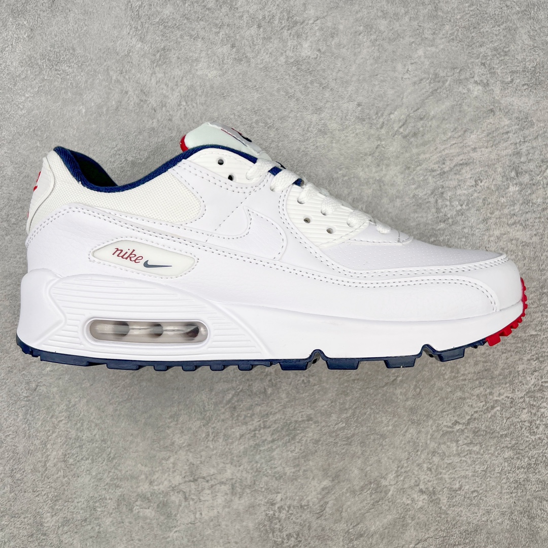 ＃MX版 NK Air MAX 90 气垫复古减震跑步鞋 DJ5414-100 经典重温 独家陆续补货 外单专供大厂出品 品质稳定 一百余色 终端操作 Air Max 90于1990年推出 来自Air Max系列 在Air Max 1的基础上改进而得 增加了气垫面积 外型上也更为流线 最特別的就是加入了菱纹塑胶嵌板 为Air Max 90增添了许多潮流气息 皮革鞋面 造就出色耐穿性和支撑力 Max Air缓震配置搭配泡棉中底 令Air Max 90轻盈而舒适 华夫格橡胶外底 铸就Air Max 90非凡的抓地力 而Air Max 90不仅是一双跑鞋 它成功跨越了时间的演进 成为了球鞋文化与潮流圈中最熟为人知的鞋款之一 尺码：36 36.5 37.5 38 38.5 39 40 40.5 41 42 42.5 43 44 44.5 45-选品中心