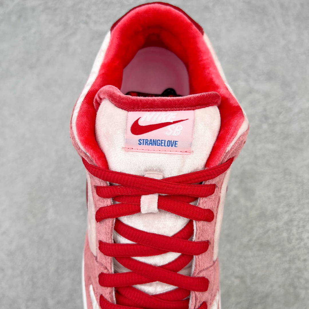＃ N版纯原 StrangeLove x NK SB Dunk Low 联名情人节限定白粉 CT2552