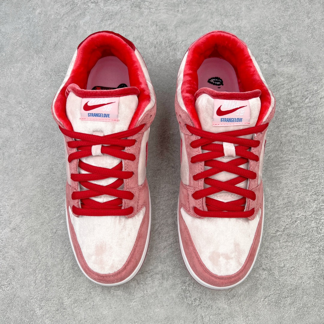 ＃ N版纯原 StrangeLove x NK SB Dunk Low 联名情人节限定白粉 CT2552