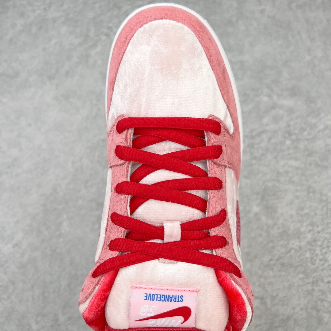 ＃ N版纯原 StrangeLove x NK SB Dunk Low 联名情人节限定白粉 CT2552