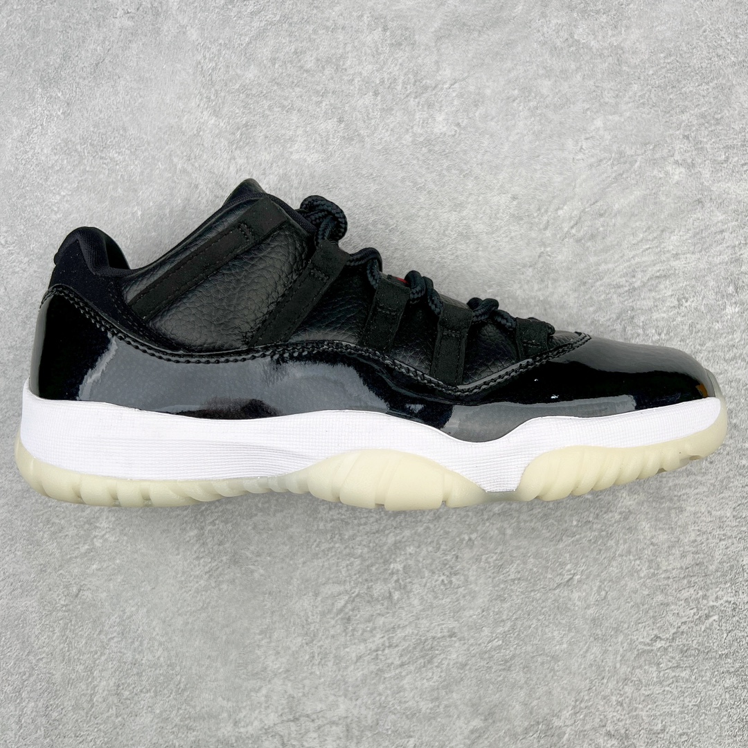 图片[9]-＃KZ神版 Air Jordan AJ11 Retro Low 低帮系列 市场中端王者 耗时半年巨作 全套原纸板楦头开发 确保原汁原味 完美呈现11代版型 此版本只针对中端市场 皮料材质有所更替 其他数据细节工艺流程均保持一致绝不口嗨 细节品控鞋型随意秒杀市面3XX 原楦原档案数据开模打造 原厂中底拉帮钢印 原厂进口漆皮 防冻不开裂 原装鞋撑 水晶大底正确色度色泽 原楦原数据刺绣 原厂车缝走线及对位 毫厘不差 飞人logo采用原数据电脑刺绣 原装正品碳纤维真实碳板 增强抗扭 原内标 原盒标 正确官方原盒 防氧化水晶外底 原厂配套全掌solo气垫 进口港宝加持 后跟自然饱满 全鞋荧光划线卡点 追求极致完美 每一双都是工艺品 多重QC质检 超越公司货的品控标准 实实在在的免检产品 尺码：36 36.5 37.5 38 38.5 39 40 40.5 41 42 42.5 43 44 44.5 45 46 47.5-选品中心