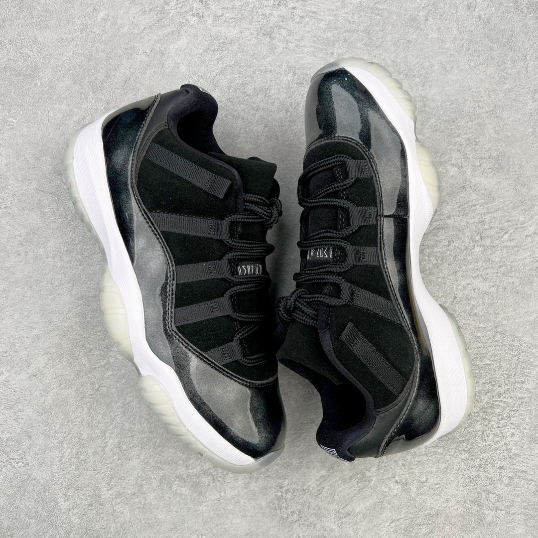 图片[3]-＃KZ神版 Air Jordan AJ11 Retro Low 低帮系列 市场中端王者 耗时半年巨作 全套原纸板楦头开发 确保原汁原味 完美呈现11代版型 此版本只针对中端市场 皮料材质有所更替 其他数据细节工艺流程均保持一致绝不口嗨 细节品控鞋型随意秒杀市面3XX 原楦原档案数据开模打造 原厂中底拉帮钢印 原厂进口漆皮 防冻不开裂 原装鞋撑 水晶大底正确色度色泽 原楦原数据刺绣 原厂车缝走线及对位 毫厘不差 飞人logo采用原数据电脑刺绣 原装正品碳纤维真实碳板 增强抗扭 原内标 原盒标 正确官方原盒 防氧化水晶外底 原厂配套全掌solo气垫 进口港宝加持 后跟自然饱满 全鞋荧光划线卡点 追求极致完美 每一双都是工艺品 多重QC质检 超越公司货的品控标准 实实在在的免检产品 尺码：36 36.5 37.5 38 38.5 39 40 40.5 41 42 42.5 43 44 44.5 45 46 47.5-选品中心