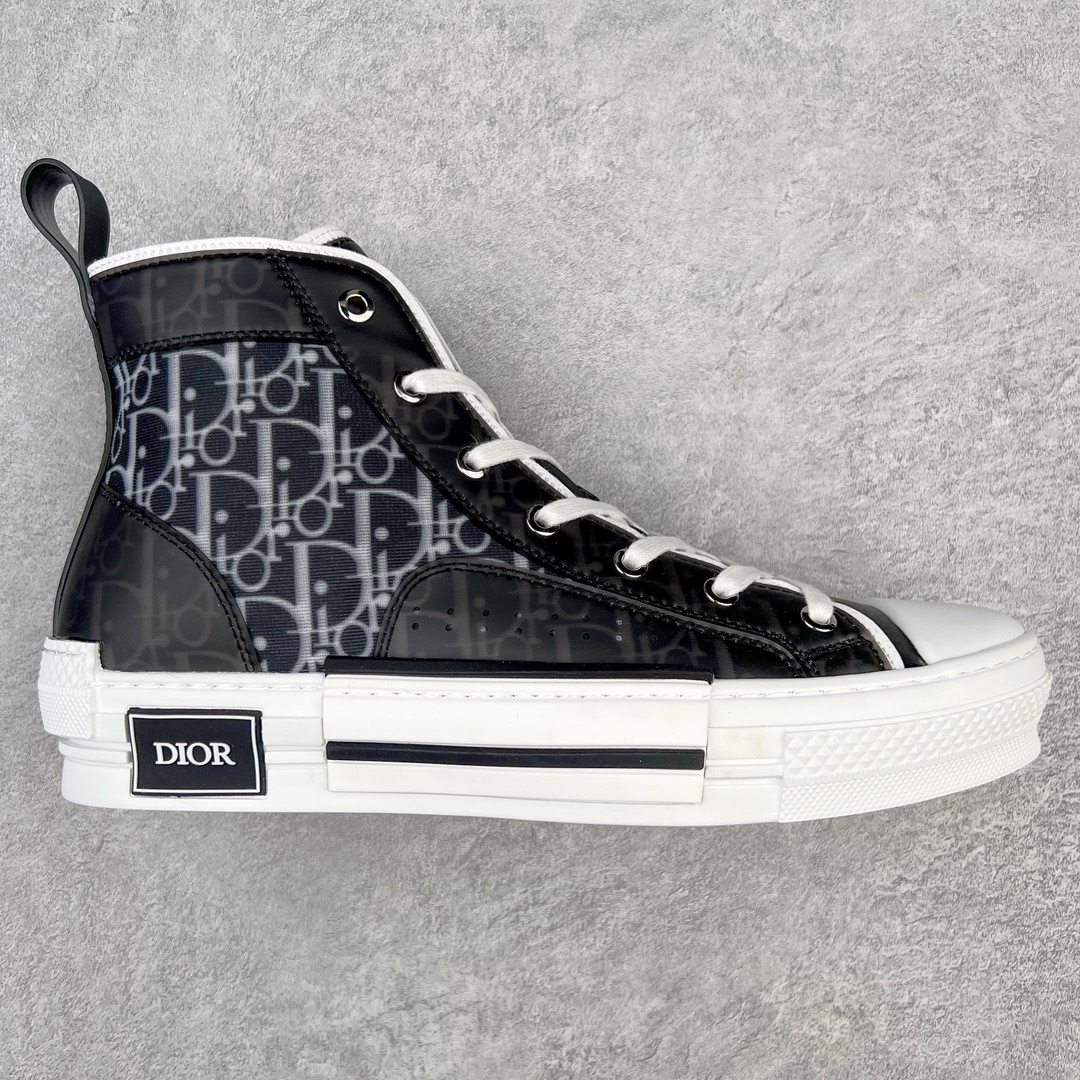 零售💰410 ＃零售版 Dior B23 Oblique High Top Sneakers 迪奥“CD重影”系列 东莞纯原 原版购入再次全新升级 全鞋细节到材料到包装大幅度提升改正 市面最强版本 可对比 历史最高FK （全套原版一致配件包装）羊皮贴底拉帮 原装耐弯折耐高温EVC饰片材质 迄今为止唯一原装版本 采用原厂科技面料 无色差问题 随意对比公司 鞋面网纱一比一打样开发 原版一致大底 正确后跟弧度 后尾巴双针走线 完美楦形 尺码：39 40 41 42 43 44 45 46 编码：Wby4936010-运动鞋