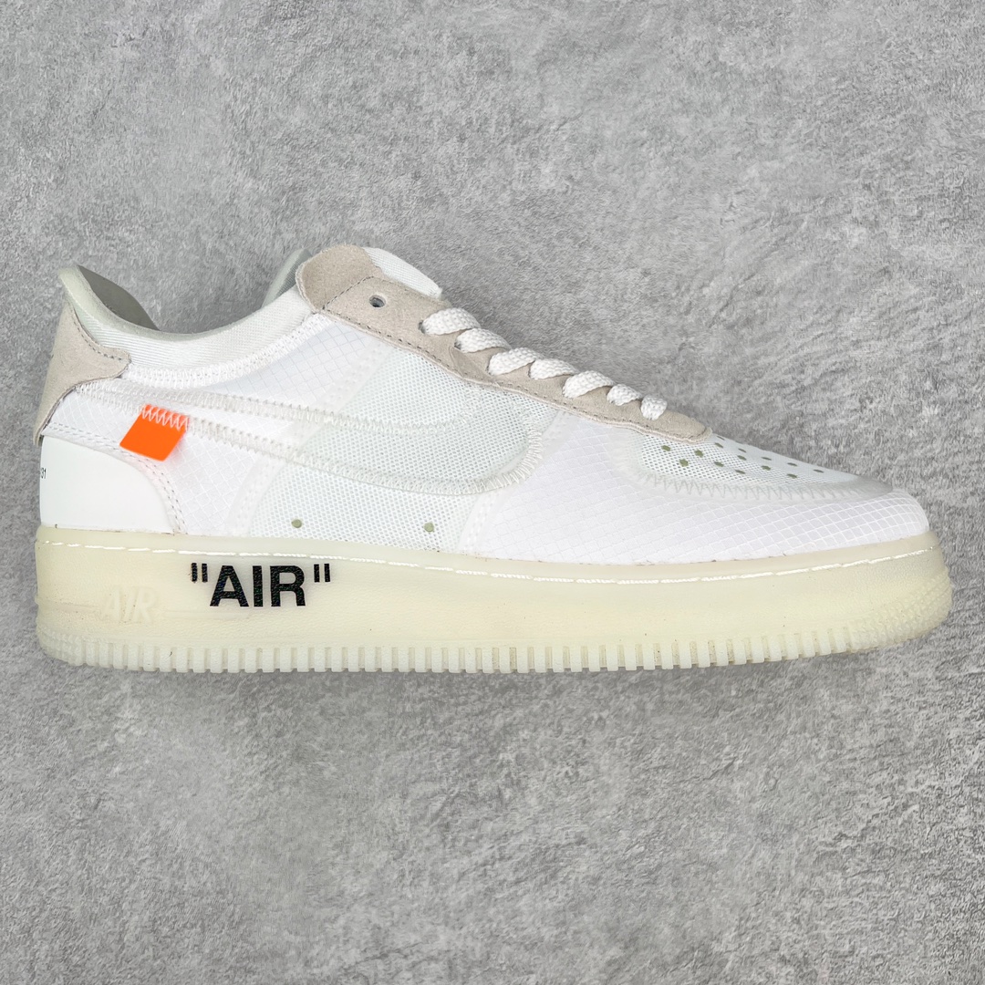 零售💰250 ＃福利特价‼OFF-WHITE x NK Air Force 1 Low \’Volt\’ 空军一号OW联名低帮板鞋 AO4606 SIZE：36 36.5 37.5 38 38.5 39 40 40.5 41 42 42.5 43 44 44.5 45 46 编码：Sby2936050-运动鞋