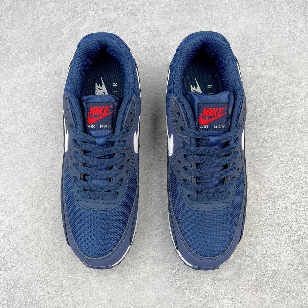 图片[2]-＃MX版 NK Air MAX 90 气垫复古减震跑步鞋 AJ1285-403 经典重温 独家陆续补货 外单专供大厂出品 品质稳定 一百余色 终端操作 Air Max 90于1990年推出 来自Air Max系列 在Air Max 1的基础上改进而得 增加了气垫面积 外型上也更为流线 最特別的就是加入了菱纹塑胶嵌板 为Air Max 90增添了许多潮流气息 皮革鞋面 造就出色耐穿性和支撑力 Max Air缓震配置搭配泡棉中底 令Air Max 90轻盈而舒适 华夫格橡胶外底 铸就Air Max 90非凡的抓地力 而Air Max 90不仅是一双跑鞋 它成功跨越了时间的演进 成为了球鞋文化与潮流圈中最熟为人知的鞋款之一 尺码：36 36.5 37.5 38 38.5 39 40 40.5 41 42 42.5 43 44 44.5 45-选品中心