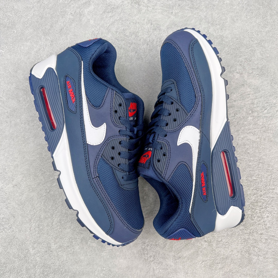 图片[3]-＃MX版 NK Air MAX 90 气垫复古减震跑步鞋 AJ1285-403 经典重温 独家陆续补货 外单专供大厂出品 品质稳定 一百余色 终端操作 Air Max 90于1990年推出 来自Air Max系列 在Air Max 1的基础上改进而得 增加了气垫面积 外型上也更为流线 最特別的就是加入了菱纹塑胶嵌板 为Air Max 90增添了许多潮流气息 皮革鞋面 造就出色耐穿性和支撑力 Max Air缓震配置搭配泡棉中底 令Air Max 90轻盈而舒适 华夫格橡胶外底 铸就Air Max 90非凡的抓地力 而Air Max 90不仅是一双跑鞋 它成功跨越了时间的演进 成为了球鞋文化与潮流圈中最熟为人知的鞋款之一 尺码：36 36.5 37.5 38 38.5 39 40 40.5 41 42 42.5 43 44 44.5 45-选品中心