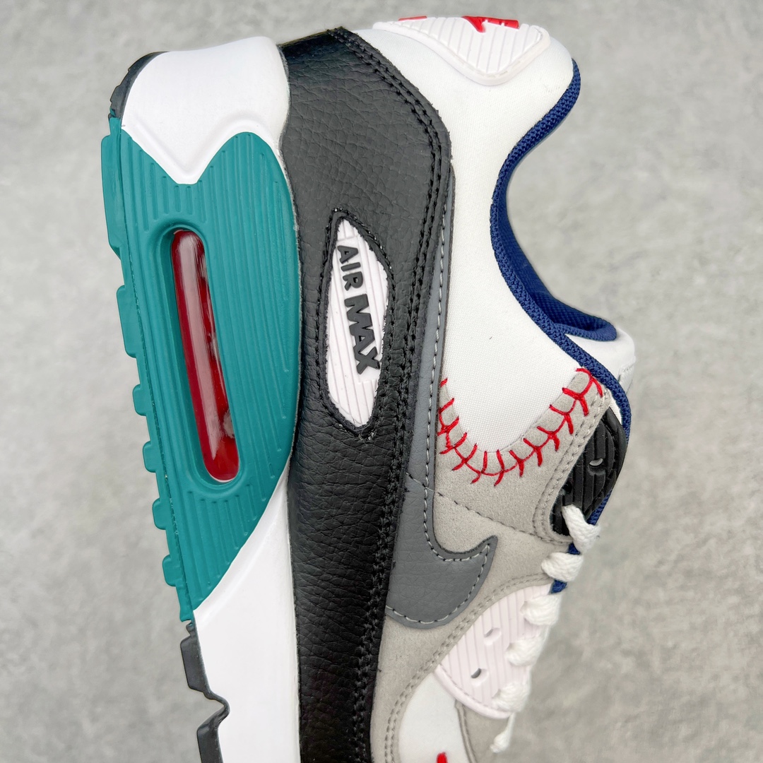 图片[6]-＃MX版 NK Air MAX 90 气垫复古减震跑步鞋 DJ5194-100 经典重温 独家陆续补货 外单专供大厂出品 品质稳定 一百余色 终端操作 Air Max 90于1990年推出 来自Air Max系列 在Air Max 1的基础上改进而得 增加了气垫面积 外型上也更为流线 最特別的就是加入了菱纹塑胶嵌板 为Air Max 90增添了许多潮流气息 皮革鞋面 造就出色耐穿性和支撑力 Max Air缓震配置搭配泡棉中底 令Air Max 90轻盈而舒适 华夫格橡胶外底 铸就Air Max 90非凡的抓地力 而Air Max 90不仅是一双跑鞋 它成功跨越了时间的演进 成为了球鞋文化与潮流圈中最熟为人知的鞋款之一 尺码：36 36.5 37.5 38 38.5 39 40 40.5 41 42 42.5 43 44 44.5 45-选品中心
