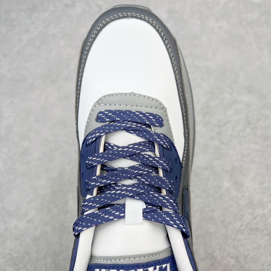 图片[4]-＃MX版 NK Air MAX 90 气垫复古减震跑步鞋 CI5646-100 经典重温 独家陆续补货 外单专供大厂出品 品质稳定 一百余色 终端操作 Air Max 90于1990年推出 来自Air Max系列 在Air Max 1的基础上改进而得 增加了气垫面积 外型上也更为流线 最特別的就是加入了菱纹塑胶嵌板 为Air Max 90增添了许多潮流气息 皮革鞋面 造就出色耐穿性和支撑力 Max Air缓震配置搭配泡棉中底 令Air Max 90轻盈而舒适 华夫格橡胶外底 铸就Air Max 90非凡的抓地力 而Air Max 90不仅是一双跑鞋 它成功跨越了时间的演进 成为了球鞋文化与潮流圈中最熟为人知的鞋款之一 尺码：36 36.5 37.5 38 38.5 39 40 40.5 41 42 42.5 43 44 44.5 45-选品中心