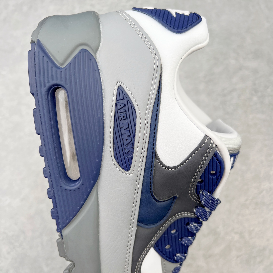 图片[6]-＃MX版 NK Air MAX 90 气垫复古减震跑步鞋 CI5646-100 经典重温 独家陆续补货 外单专供大厂出品 品质稳定 一百余色 终端操作 Air Max 90于1990年推出 来自Air Max系列 在Air Max 1的基础上改进而得 增加了气垫面积 外型上也更为流线 最特別的就是加入了菱纹塑胶嵌板 为Air Max 90增添了许多潮流气息 皮革鞋面 造就出色耐穿性和支撑力 Max Air缓震配置搭配泡棉中底 令Air Max 90轻盈而舒适 华夫格橡胶外底 铸就Air Max 90非凡的抓地力 而Air Max 90不仅是一双跑鞋 它成功跨越了时间的演进 成为了球鞋文化与潮流圈中最熟为人知的鞋款之一 尺码：36 36.5 37.5 38 38.5 39 40 40.5 41 42 42.5 43 44 44.5 45-选品中心
