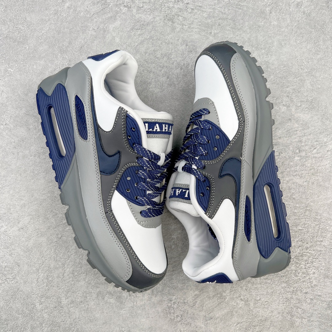 图片[3]-＃MX版 NK Air MAX 90 气垫复古减震跑步鞋 CI5646-100 经典重温 独家陆续补货 外单专供大厂出品 品质稳定 一百余色 终端操作 Air Max 90于1990年推出 来自Air Max系列 在Air Max 1的基础上改进而得 增加了气垫面积 外型上也更为流线 最特別的就是加入了菱纹塑胶嵌板 为Air Max 90增添了许多潮流气息 皮革鞋面 造就出色耐穿性和支撑力 Max Air缓震配置搭配泡棉中底 令Air Max 90轻盈而舒适 华夫格橡胶外底 铸就Air Max 90非凡的抓地力 而Air Max 90不仅是一双跑鞋 它成功跨越了时间的演进 成为了球鞋文化与潮流圈中最熟为人知的鞋款之一 尺码：36 36.5 37.5 38 38.5 39 40 40.5 41 42 42.5 43 44 44.5 45-选品中心