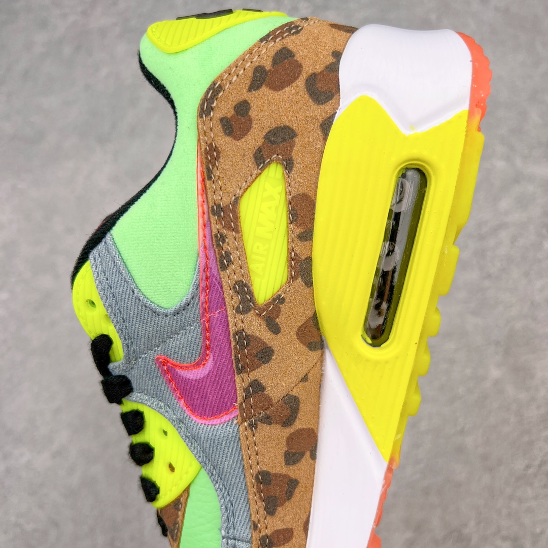 图片[7]-＃MX版 NK Air MAX 90 气垫复古减震跑步鞋 DV7413-003 经典重温 独家陆续补货 外单专供大厂出品 品质稳定 一百余色 终端操作 Air Max 90于1990年推出 来自Air Max系列 在Air Max 1的基础上改进而得 增加了气垫面积 外型上也更为流线 最特別的就是加入了菱纹塑胶嵌板 为Air Max 90增添了许多潮流气息 皮革鞋面 造就出色耐穿性和支撑力 Max Air缓震配置搭配泡棉中底 令Air Max 90轻盈而舒适 华夫格橡胶外底 铸就Air Max 90非凡的抓地力 而Air Max 90不仅是一双跑鞋 它成功跨越了时间的演进 成为了球鞋文化与潮流圈中最熟为人知的鞋款之一 尺码：36 36.5 37.5 38 38.5 39 40 40.5 41 42 42.5 43 44 44.5 45-选品中心