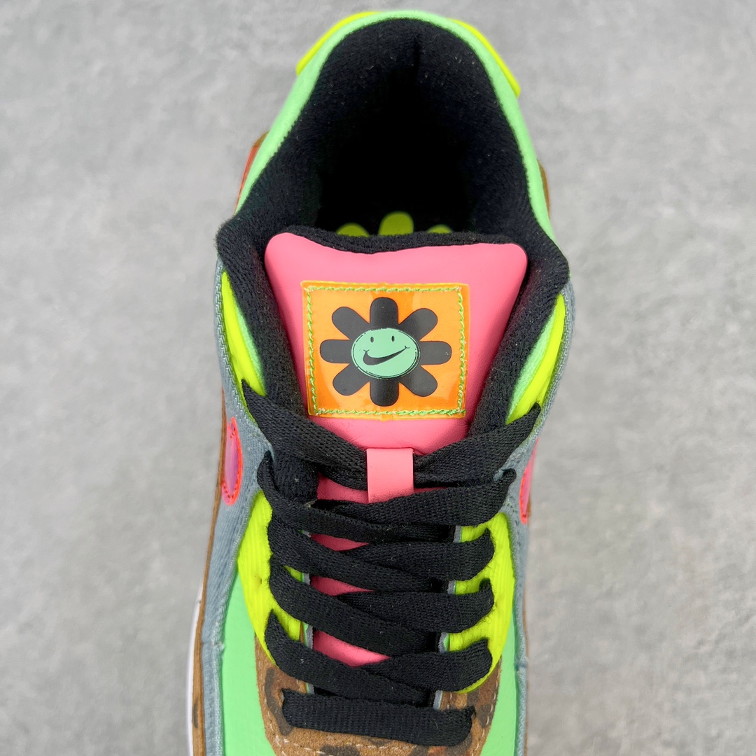 图片[5]-＃MX版 NK Air MAX 90 气垫复古减震跑步鞋 DV7413-003 经典重温 独家陆续补货 外单专供大厂出品 品质稳定 一百余色 终端操作 Air Max 90于1990年推出 来自Air Max系列 在Air Max 1的基础上改进而得 增加了气垫面积 外型上也更为流线 最特別的就是加入了菱纹塑胶嵌板 为Air Max 90增添了许多潮流气息 皮革鞋面 造就出色耐穿性和支撑力 Max Air缓震配置搭配泡棉中底 令Air Max 90轻盈而舒适 华夫格橡胶外底 铸就Air Max 90非凡的抓地力 而Air Max 90不仅是一双跑鞋 它成功跨越了时间的演进 成为了球鞋文化与潮流圈中最熟为人知的鞋款之一 尺码：36 36.5 37.5 38 38.5 39 40 40.5 41 42 42.5 43 44 44.5 45-选品中心