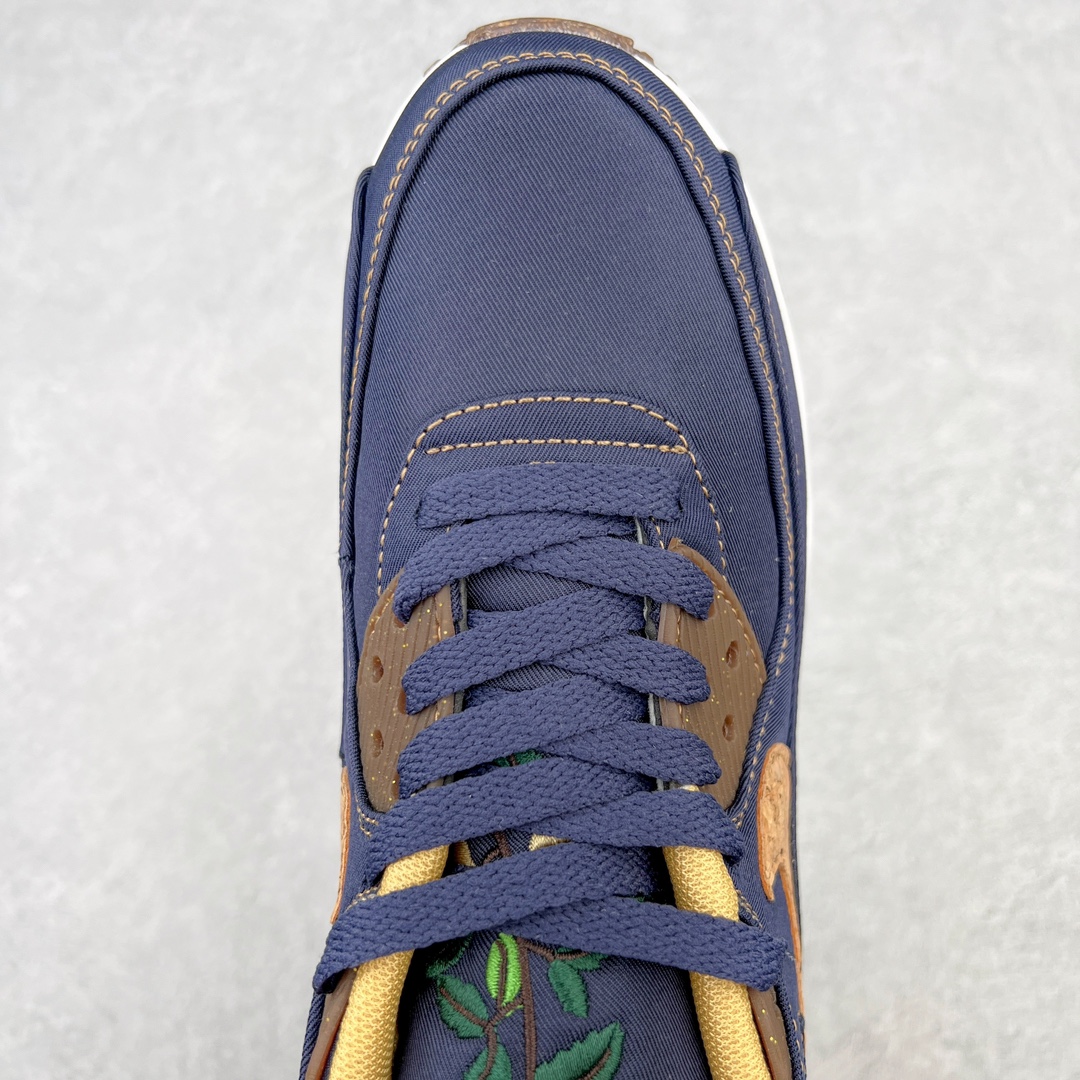 图片[4]-＃MX版 NK Air MAX 90 气垫复古减震跑步鞋 DD0385-400 经典重温 独家陆续补货 外单专供大厂出品 品质稳定 一百余色 终端操作 Air Max 90于1990年推出 来自Air Max系列 在Air Max 1的基础上改进而得 增加了气垫面积 外型上也更为流线 最特別的就是加入了菱纹塑胶嵌板 为Air Max 90增添了许多潮流气息 皮革鞋面 造就出色耐穿性和支撑力 Max Air缓震配置搭配泡棉中底 令Air Max 90轻盈而舒适 华夫格橡胶外底 铸就Air Max 90非凡的抓地力 而Air Max 90不仅是一双跑鞋 它成功跨越了时间的演进 成为了球鞋文化与潮流圈中最熟为人知的鞋款之一 尺码：36 36.5 37.5 38 38.5 39 40 40.5 41 42 42.5 43 44 44.5 45-选品中心