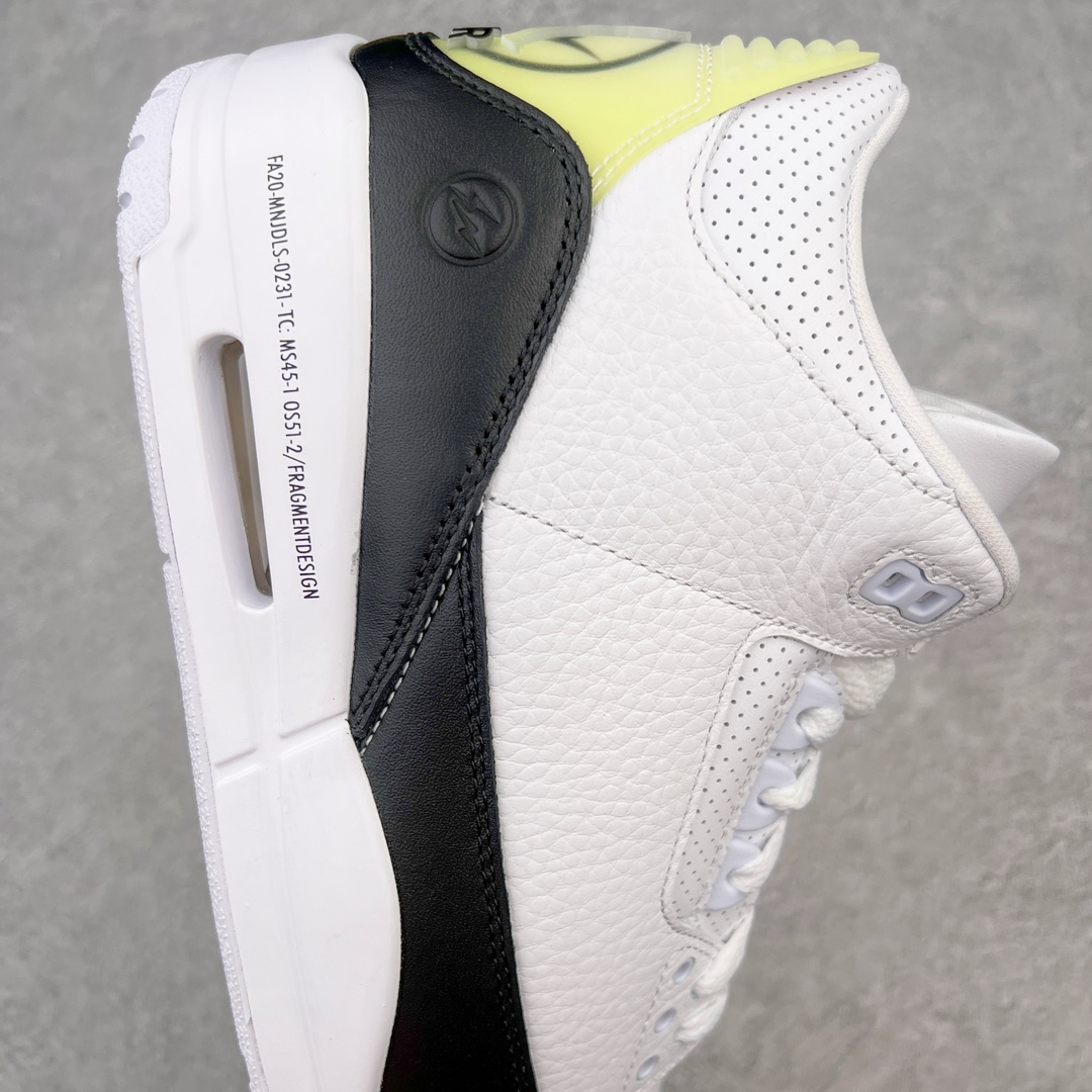 ＃渠道版 Fragment Design x Air Jordan AJ3 Retro 藤原浩闪电联名 
