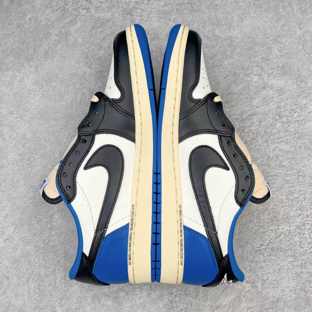 图片[5]-＃DF纯原特价 Travis Scott x Fragment x Air Jordan AJ1 Low OG SP 三方联名闪电倒钩低帮 DM7866-140＃原盒原配 外盒透明胶套 内侧字体 工整带凹凸感 原厂拉帮工艺 针距密度一致 全新升级网板中底 原楦原纸板开发 后跟弧度收口自然不对折 极致一眼正品既视感 原厂皮料 进口玻璃冲刀皮料裁剪零毛边 承诺百分百一致原鞋 全鞋电脑针车工艺 鞋面清洁度最高QC检验标准 控制溢胶 飞翼3D高频深度立体 鞋盒、防尘纸 均采购来自原厂 尺码对应库存‼️-选品中心
