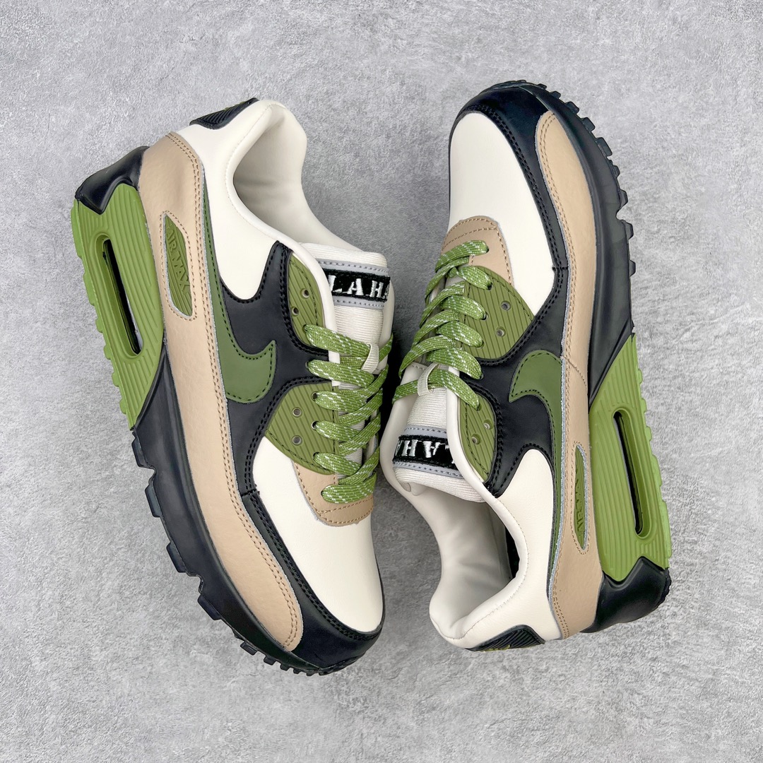 图片[3]-＃MX版 NK Air MAX 90 气垫复古减震跑步鞋 CI5646-200 经典重温 独家陆续补货 外单专供大厂出品 品质稳定 一百余色 终端操作 Air Max 90于1990年推出 来自Air Max系列 在Air Max 1的基础上改进而得 增加了气垫面积 外型上也更为流线 最特別的就是加入了菱纹塑胶嵌板 为Air Max 90增添了许多潮流气息 皮革鞋面 造就出色耐穿性和支撑力 Max Air缓震配置搭配泡棉中底 令Air Max 90轻盈而舒适 华夫格橡胶外底 铸就Air Max 90非凡的抓地力 而Air Max 90不仅是一双跑鞋 它成功跨越了时间的演进 成为了球鞋文化与潮流圈中最熟为人知的鞋款之一 尺码：36 36.5 37.5 38 38.5 39 40 40.5 41 42 42.5 43 44 44.5 45-选品中心