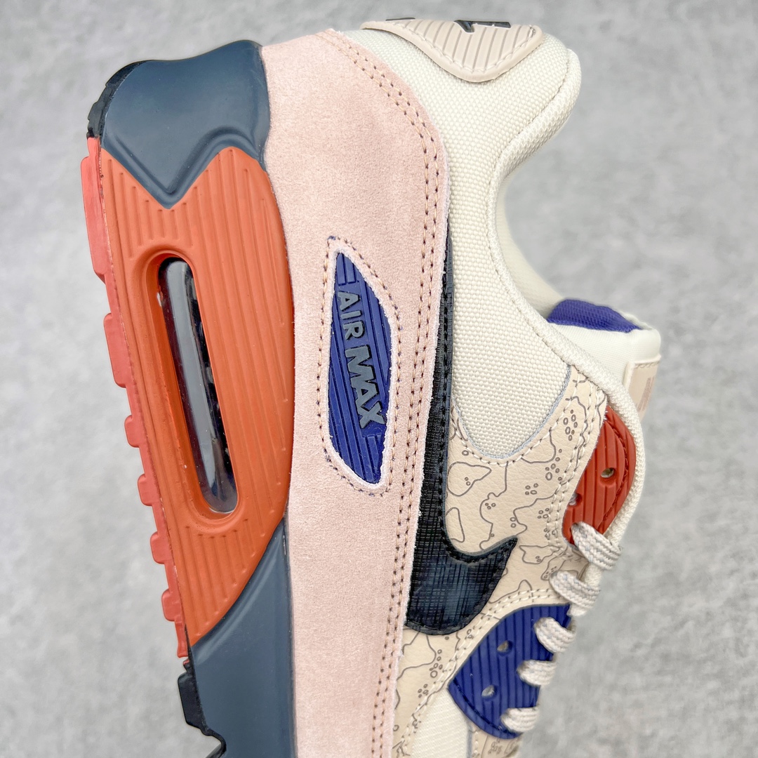 图片[6]-＃MX版 NK Air MAX 90 气垫复古减震跑步鞋 CI5646-001 经典重温 独家陆续补货 外单专供大厂出品 品质稳定 一百余色 终端操作 Air Max 90于1990年推出 来自Air Max系列 在Air Max 1的基础上改进而得 增加了气垫面积 外型上也更为流线 最特別的就是加入了菱纹塑胶嵌板 为Air Max 90增添了许多潮流气息 皮革鞋面 造就出色耐穿性和支撑力 Max Air缓震配置搭配泡棉中底 令Air Max 90轻盈而舒适 华夫格橡胶外底 铸就Air Max 90非凡的抓地力 而Air Max 90不仅是一双跑鞋 它成功跨越了时间的演进 成为了球鞋文化与潮流圈中最熟为人知的鞋款之一 尺码：36 36.5 37.5 38 38.5 39 40 40.5 41 42 42.5 43 44 44.5 45-选品中心