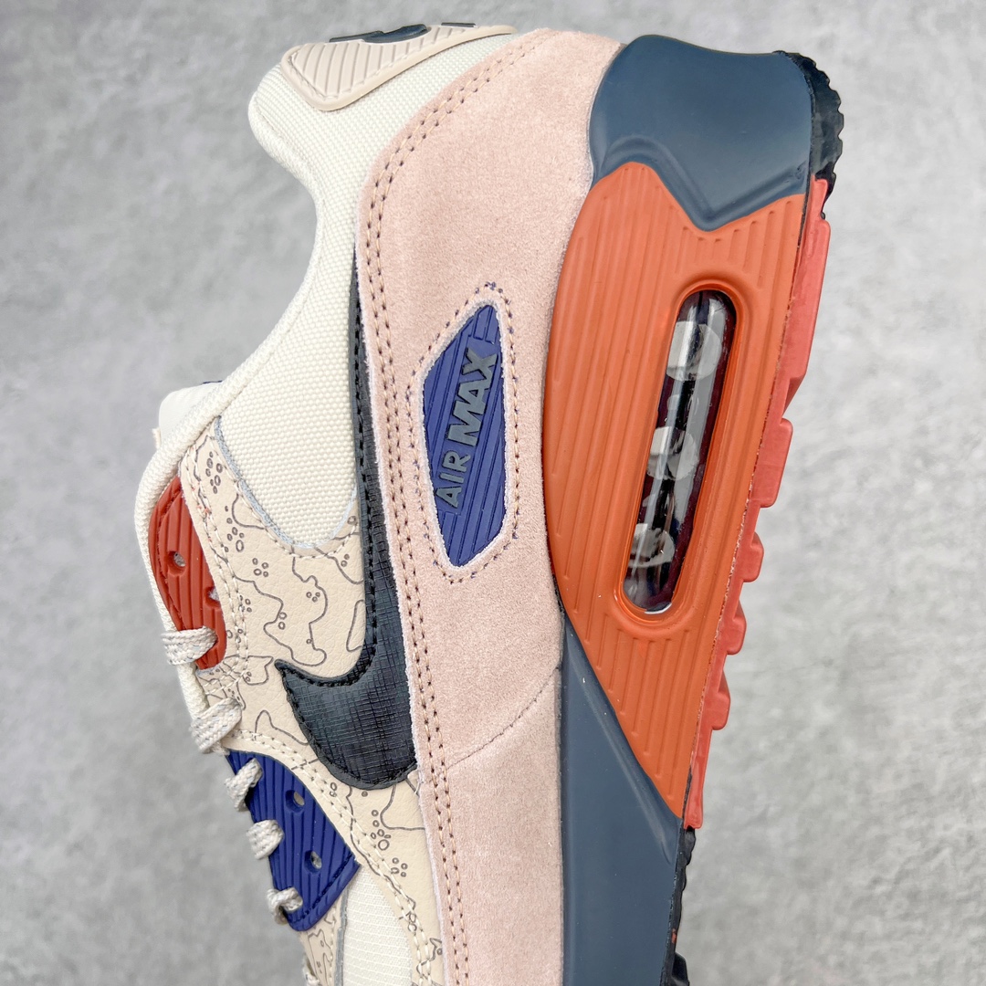 图片[7]-＃MX版 NK Air MAX 90 气垫复古减震跑步鞋 CI5646-001 经典重温 独家陆续补货 外单专供大厂出品 品质稳定 一百余色 终端操作 Air Max 90于1990年推出 来自Air Max系列 在Air Max 1的基础上改进而得 增加了气垫面积 外型上也更为流线 最特別的就是加入了菱纹塑胶嵌板 为Air Max 90增添了许多潮流气息 皮革鞋面 造就出色耐穿性和支撑力 Max Air缓震配置搭配泡棉中底 令Air Max 90轻盈而舒适 华夫格橡胶外底 铸就Air Max 90非凡的抓地力 而Air Max 90不仅是一双跑鞋 它成功跨越了时间的演进 成为了球鞋文化与潮流圈中最熟为人知的鞋款之一 尺码：36 36.5 37.5 38 38.5 39 40 40.5 41 42 42.5 43 44 44.5 45-选品中心
