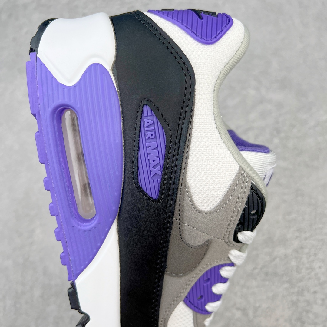 图片[6]-＃MX版 NK Air MAX 90 气垫复古减震跑步鞋 CD0490-103 经典重温 独家陆续补货 外单专供大厂出品 品质稳定 一百余色 终端操作 Air Max 90于1990年推出 来自Air Max系列 在Air Max 1的基础上改进而得 增加了气垫面积 外型上也更为流线 最特別的就是加入了菱纹塑胶嵌板 为Air Max 90增添了许多潮流气息 皮革鞋面 造就出色耐穿性和支撑力 Max Air缓震配置搭配泡棉中底 令Air Max 90轻盈而舒适 华夫格橡胶外底 铸就Air Max 90非凡的抓地力 而Air Max 90不仅是一双跑鞋 它成功跨越了时间的演进 成为了球鞋文化与潮流圈中最熟为人知的鞋款之一 尺码：36 36.5 37.5 38 38.5 39 40 40.5 41 42 42.5 43 44 44.5 45-选品中心