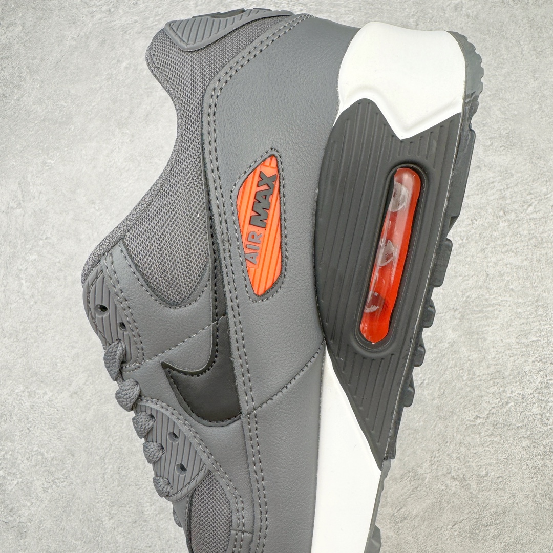 图片[7]-＃MX版 NK Air MAX 90 气垫复古减震跑步鞋 CW7481-001 经典重温 独家陆续补货 外单专供大厂出品 品质稳定 一百余色 终端操作 Air Max 90于1990年推出 来自Air Max系列 在Air Max 1的基础上改进而得 增加了气垫面积 外型上也更为流线 最特別的就是加入了菱纹塑胶嵌板 为Air Max 90增添了许多潮流气息 皮革鞋面 造就出色耐穿性和支撑力 Max Air缓震配置搭配泡棉中底 令Air Max 90轻盈而舒适 华夫格橡胶外底 铸就Air Max 90非凡的抓地力 而Air Max 90不仅是一双跑鞋 它成功跨越了时间的演进 成为了球鞋文化与潮流圈中最熟为人知的鞋款之一 尺码：36 36.5 37.5 38 38.5 39 40 40.5 41 42 42.5 43 44 44.5 45-选品中心