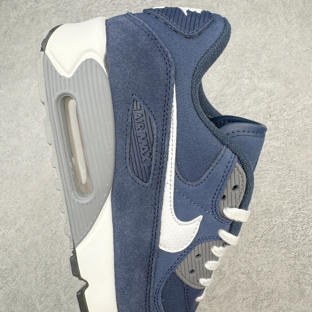 图片[6]-＃MX版 NK Air MAX 90 气垫复古减震跑步鞋 DA1641-400 经典重温 独家陆续补货 外单专供大厂出品 品质稳定 一百余色 终端操作 Air Max 90于1990年推出 来自Air Max系列 在Air Max 1的基础上改进而得 增加了气垫面积 外型上也更为流线 最特別的就是加入了菱纹塑胶嵌板 为Air Max 90增添了许多潮流气息 皮革鞋面 造就出色耐穿性和支撑力 Max Air缓震配置搭配泡棉中底 令Air Max 90轻盈而舒适 华夫格橡胶外底 铸就Air Max 90非凡的抓地力 而Air Max 90不仅是一双跑鞋 它成功跨越了时间的演进 成为了球鞋文化与潮流圈中最熟为人知的鞋款之一 尺码：36 36.5 37.5 38 38.5 39 40 40.5 41 42 42.5 43 44 44.5 45-选品中心