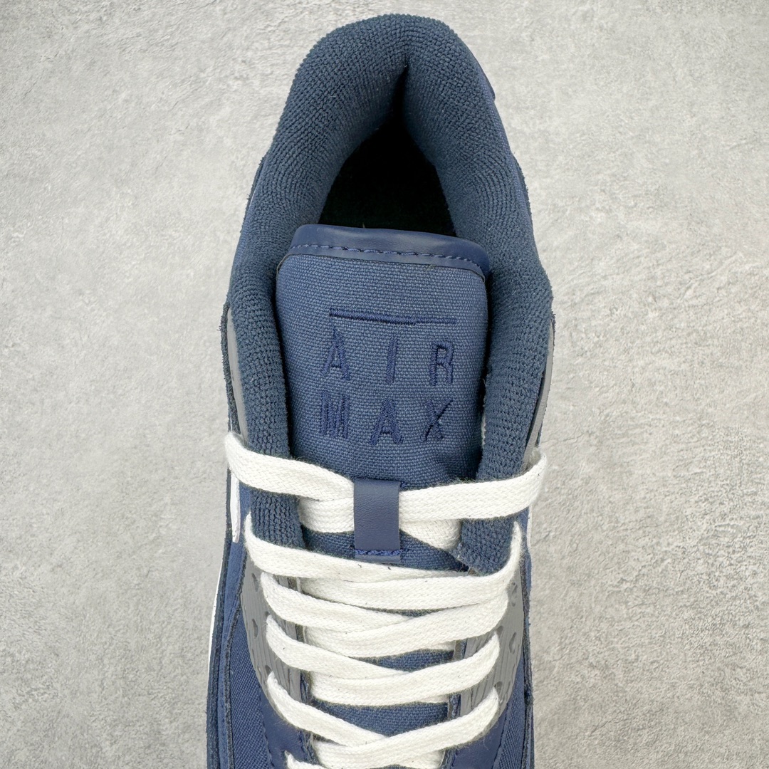 图片[5]-＃MX版 NK Air MAX 90 气垫复古减震跑步鞋 DA1641-400 经典重温 独家陆续补货 外单专供大厂出品 品质稳定 一百余色 终端操作 Air Max 90于1990年推出 来自Air Max系列 在Air Max 1的基础上改进而得 增加了气垫面积 外型上也更为流线 最特別的就是加入了菱纹塑胶嵌板 为Air Max 90增添了许多潮流气息 皮革鞋面 造就出色耐穿性和支撑力 Max Air缓震配置搭配泡棉中底 令Air Max 90轻盈而舒适 华夫格橡胶外底 铸就Air Max 90非凡的抓地力 而Air Max 90不仅是一双跑鞋 它成功跨越了时间的演进 成为了球鞋文化与潮流圈中最熟为人知的鞋款之一 尺码：36 36.5 37.5 38 38.5 39 40 40.5 41 42 42.5 43 44 44.5 45-选品中心