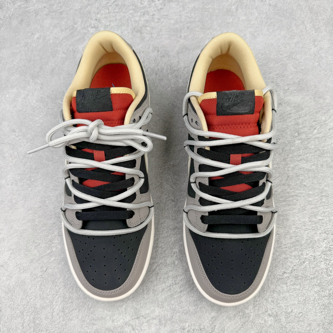 图片[2]-＃YC纯原福利 NK Dunk Low 休眠火山 火山灰 DR9704-200 定制系列天花板 无原鞋不开发 全系列得物原鞋一比一校对开发 配色持续更新中 终端对接 优势输出 全套原厂楦头原纸板数据档案倾力打造 原汁原味莞产 极致还原 圈内最强针车工艺 高端零售指定版 广东原厂配套原盒原标 鞋盒分三个尺码段 原厂冲刀 超高清洁度 全鞋零毛边皮料切割 采用原厂百宏鞋带以及原厂百宏织唛舌标 内标可供原厂几率过验 进口原装条纹中底布 四线拉帮白色点胶 原厂拉帮手法遵循公司 原厂电绣 极致还原 尺码：35.5 36 36.5 37.5 38 38.5 39 40 40.5 41 42 42.5 43 44 44.5 45 46 47.5-选品中心