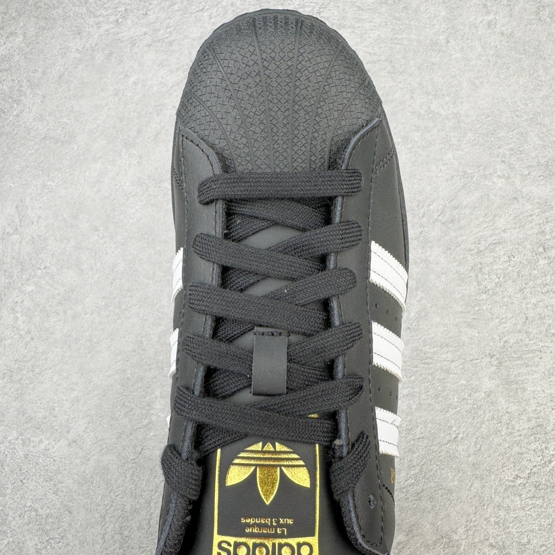 图片[4]-＃XP纯原套现福利 AD Originals Superstar 经典贝壳头休闲板鞋 黑白 EG4959 知名大厂出品 工厂配套商长期套现 正常出厂触碰不到的单价 百分百全新货品 零氧化发霉 给足利润空间操作 独家控货 平台正单 全鞋百分百原材料 全鞋电脑针车 Logo针车间距针数原版一致 皮料切割冲裁零瑕疵 原鞋一致含胶量大底 原盒中文内外标 大几率过验 不对比市面只对比原鞋 只服务最高端市场 尺码：35.5 36 36.5 37 38 38.5 39 40 40.5 41 42 42.5 43 44 44.5 45-选品中心