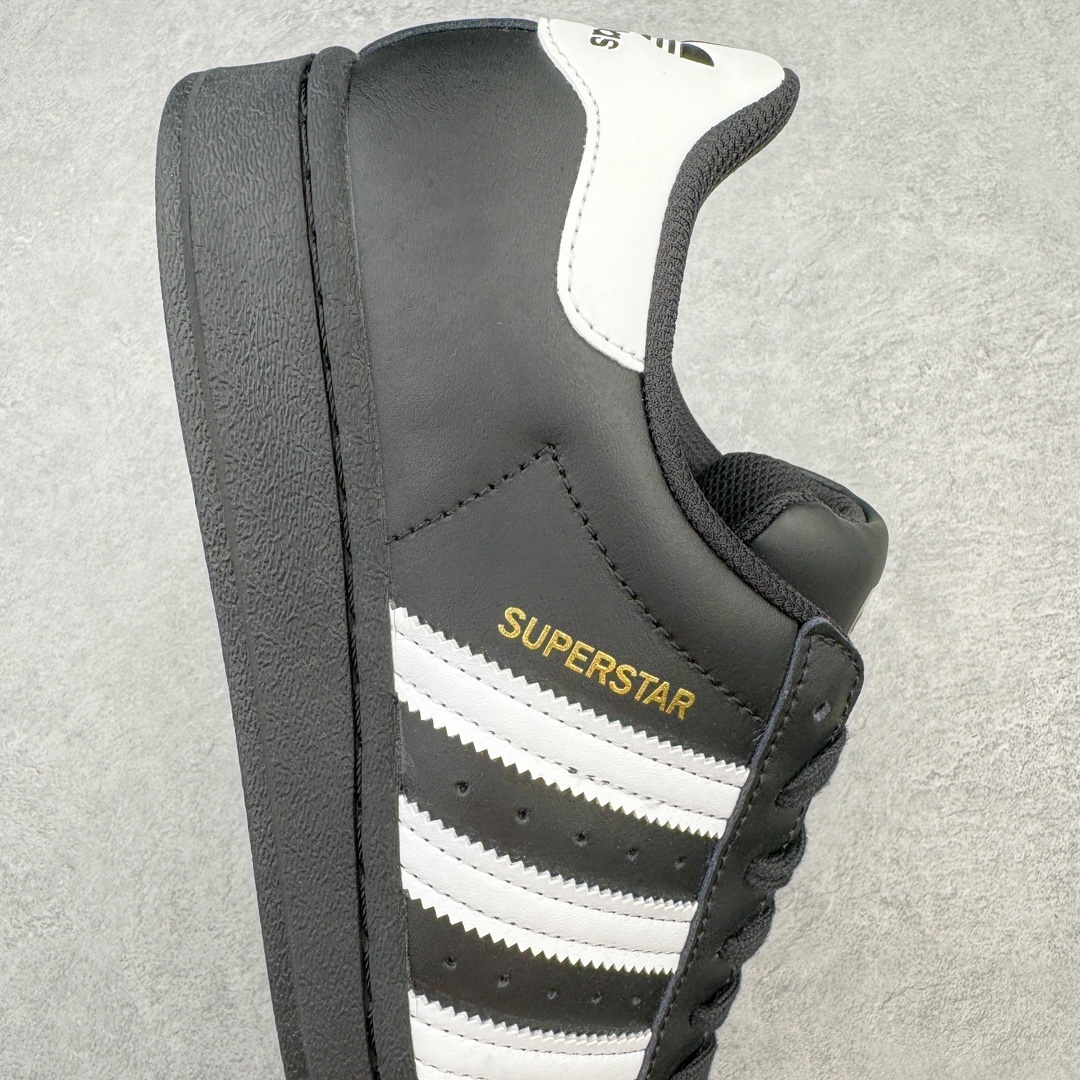 图片[6]-＃XP纯原套现福利 AD Originals Superstar 经典贝壳头休闲板鞋 黑白 EG4959 知名大厂出品 工厂配套商长期套现 正常出厂触碰不到的单价 百分百全新货品 零氧化发霉 给足利润空间操作 独家控货 平台正单 全鞋百分百原材料 全鞋电脑针车 Logo针车间距针数原版一致 皮料切割冲裁零瑕疵 原鞋一致含胶量大底 原盒中文内外标 大几率过验 不对比市面只对比原鞋 只服务最高端市场 尺码：35.5 36 36.5 37 38 38.5 39 40 40.5 41 42 42.5 43 44 44.5 45-选品中心