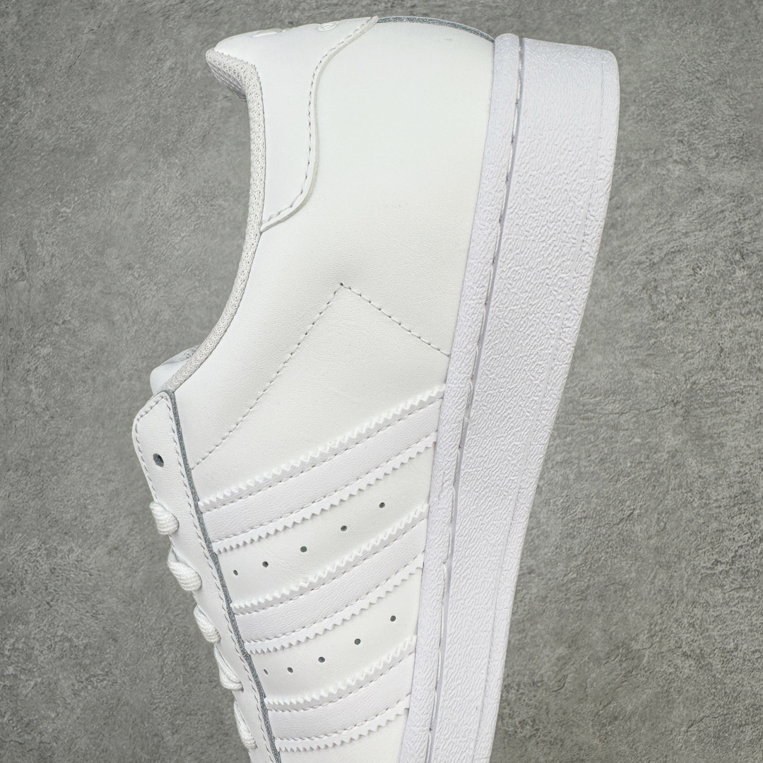 图片[7]-＃XP纯原套现福利 AD Originals Superstar 经典贝壳头休闲板鞋 全白 EG4960 知名大厂出品 工厂配套商长期套现 正常出厂触碰不到的单价 百分百全新货品 零氧化发霉 给足利润空间操作 独家控货 平台正单 全鞋百分百原材料 全鞋电脑针车 Logo针车间距针数原版一致 皮料切割冲裁零瑕疵 原鞋一致含胶量大底 原盒中文内外标 大几率过验 不对比市面只对比原鞋 只服务最高端市场 尺码：35.5 36 36.5 37 38 38.5 39 40 40.5 41 42 42.5 43 44 44.5 45-选品中心