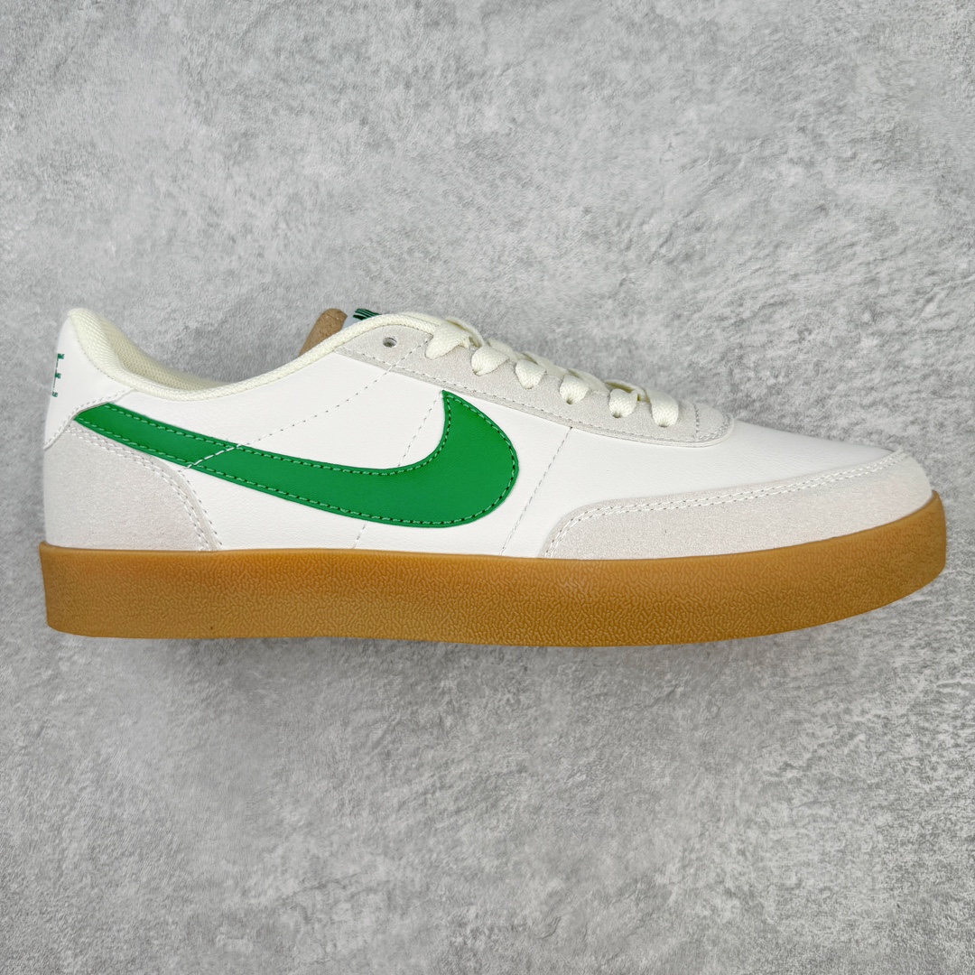 ＃平台订单 J.Crew x NK Killshot II Leather 联名复古板鞋 采用米白色皮革制作鞋身 Swoosh 点缀其中 最后搭载棕色生胶大底 流露出满满的复古气气息 尺码：36 36.5 37.5 38 38.5 39 40 40.5 41 42 42.5 43 44-选品中心