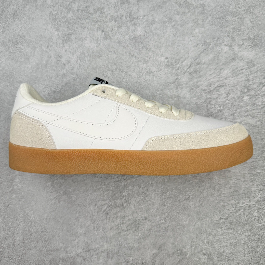 #平台订单 J.Crew x NK Killshot II Leather 联名复古板鞋 采用米白色皮革制作鞋身 Swoosh 点缀其中 最后搭载棕色生胶大底 流露出满满的复古气气息 尺码:36 36.5 37.5 38 38.5 39 40 40.5 41 42 42.5 43 44-选品中心