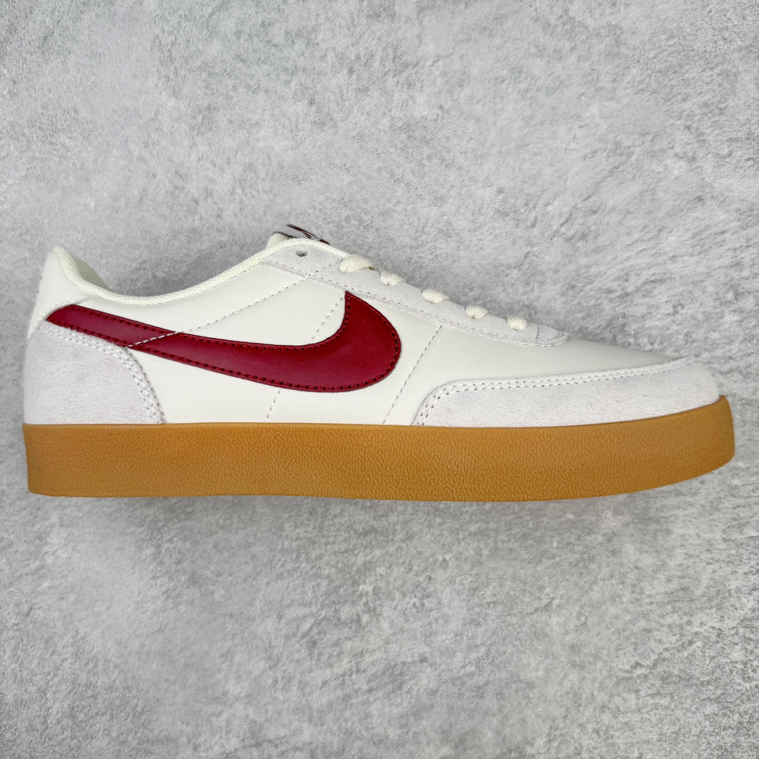 ＃平台订单 J.Crew x NK Killshot II Leather 联名复古板鞋 采用米白色皮革制作鞋身 Swoosh 点缀其中 最后搭载棕色生胶大底 流露出满满的复古气气息 尺码：36 36.5 37.5 38 38.5 39 40 40.5 41 42 42.5 43 44-选品中心