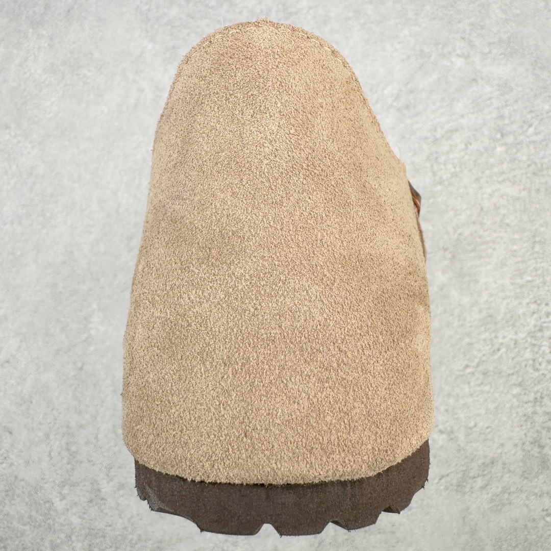 图片[8]-＃DG纯原福利 Birkenstock London 系列勃肯皮革绒面双扣时尚休闲平底鞋加绒版 牛皮绒面革质地柔软 搭配可调节鞋扣提升穿着舒适度 人体工学设计分散脚部压力 保护脚踝 软木乳胶鞋床具有一定的收缩性 长时间穿着后能贴合脚型 EVA鞋底回弹性和抗张性力高 具有良好的防震、缓冲性 四季皆宜 柔软的鞋床采用额外的泡沫缓冲层 提供额外的舒适感和全天支撑 全网独家首发 源于德国的严谨工艺 牛巴戎面 中层松木 EVA 三层组合大底 优质牛皮面料五金扣 出口订单 尺码：35 39 40-选品中心