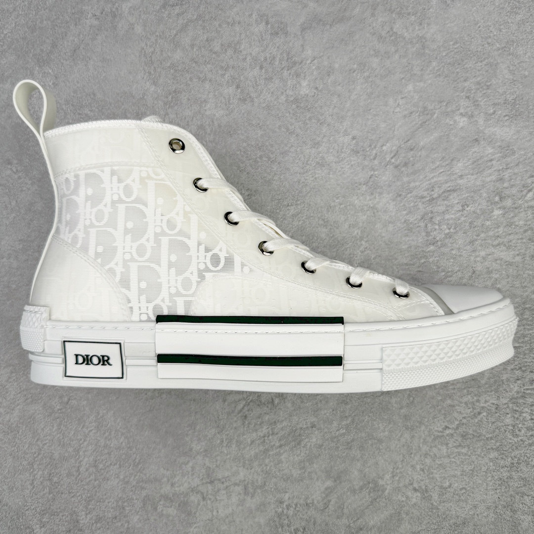 零售💰410 ＃零售版 Dior B23 Oblique High Top Sneakers 迪奥“CD重影”系列 东莞纯原 原版购入再次全新升级 全鞋细节到材料到包装大幅度提升改正 市面最强版本 可对比 历史最高FK （全套原版一致配件包装）羊皮贴底拉帮 原装耐弯折耐高温EVC饰片材质 迄今为止唯一原装版本 采用原厂科技面料 无色差问题 随意对比公司 鞋面网纱一比一打样开发 原版一致大底 正确后跟弧度 后尾巴双针走线 完美楦形 尺码：35 36 37 38 39 40 41 42 43 44 45 46 编码：Wby4936010-运动鞋