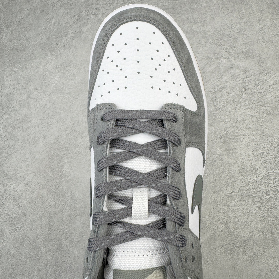 图片[4]-＃AY/GZ纯原福利 NK SB Dunk Low Pro 白灰生胶 FV0389-100 独家原厂航空铝磨具打磨大底 鞋头坡度极致还原 原盒原配 圈内天花板工艺 原厂冲刀 超高清洁度 全鞋零毛边皮料切割 全套原楦原模倾力打造完美版型 采用原厂百宏鞋带以及原厂百宏织唛舌标 内标可供原厂几率过验 原厂中底布黄色点胶 原厂中底布拉帮走线遵循公司 尺码对应库存‼️-选品中心