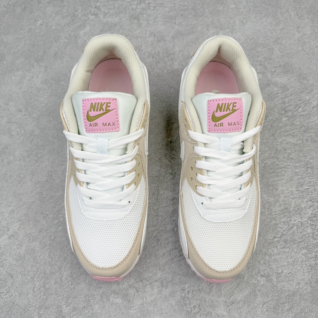 图片[2]-＃MX版 NK Air MAX 90 气垫复古减震跑步鞋 CT1873-100 经典重温 独家陆续补货 外单专供大厂出品 品质稳定 一百余色 终端操作 Air Max 90于1990年推出 来自Air Max系列 在Air Max 1的基础上改进而得 增加了气垫面积 外型上也更为流线 最特別的就是加入了菱纹塑胶嵌板 为Air Max 90增添了许多潮流气息 皮革鞋面 造就出色耐穿性和支撑力 Max Air缓震配置搭配泡棉中底 令Air Max 90轻盈而舒适 华夫格橡胶外底 铸就Air Max 90非凡的抓地力 而Air Max 90不仅是一双跑鞋 它成功跨越了时间的演进 成为了球鞋文化与潮流圈中最熟为人知的鞋款之一 尺码：36 36.5 37.5 38 38.5 39 40 40.5 41 42 42.5 43 44 44.5 45-选品中心