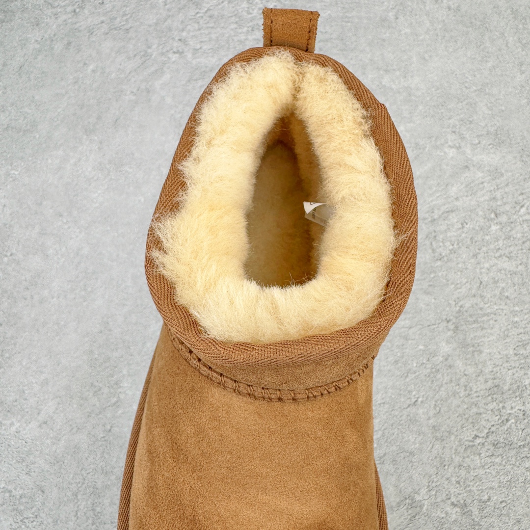 图片[5]-＃SP原厂 UGG 6109 周冬雨Mini短靴秋冬羊皮毛一体雪地靴 全鞋采用ZP同厂 隆丰A级澳洲进口羊皮毛一体 品牌代工厂生产线 完全遵循ZP工艺流程 代工厂原厂版师 秉承无原鞋不开发选择 注重每一处细节 市面最正版型 TREADLITE\\\”轻翼\\\”科技外底 轻便/耐用/柔韧/桩型【售后郑重承诺】一个月内若出现重大脱胶/断底等质量问题 直接为您换新！尺码：35 36 37 38 39 40-选品中心