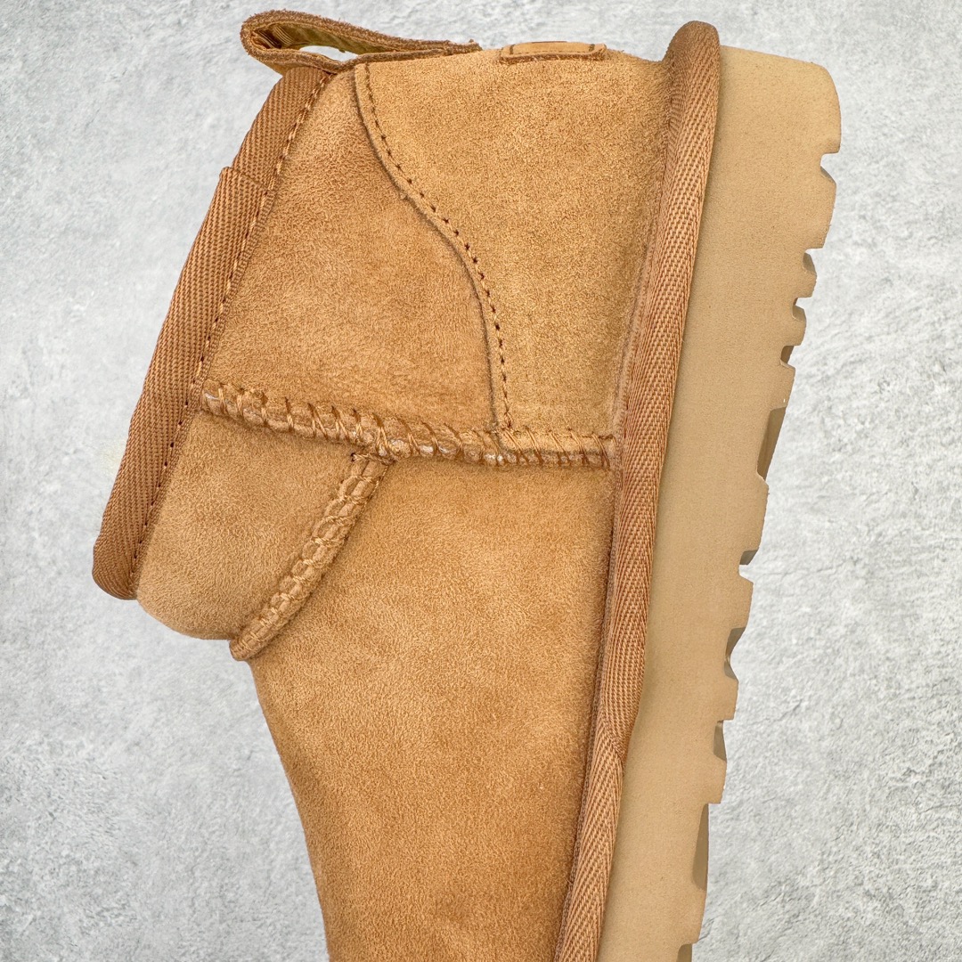 图片[7]-＃SP原厂 UGG 6109 周冬雨Mini短靴秋冬羊皮毛一体雪地靴 全鞋采用ZP同厂 隆丰A级澳洲进口羊皮毛一体 品牌代工厂生产线 完全遵循ZP工艺流程 代工厂原厂版师 秉承无原鞋不开发选择 注重每一处细节 市面最正版型 TREADLITE\\\”轻翼\\\”科技外底 轻便/耐用/柔韧/桩型【售后郑重承诺】一个月内若出现重大脱胶/断底等质量问题 直接为您换新！尺码：35 36 37 38 39 40-选品中心