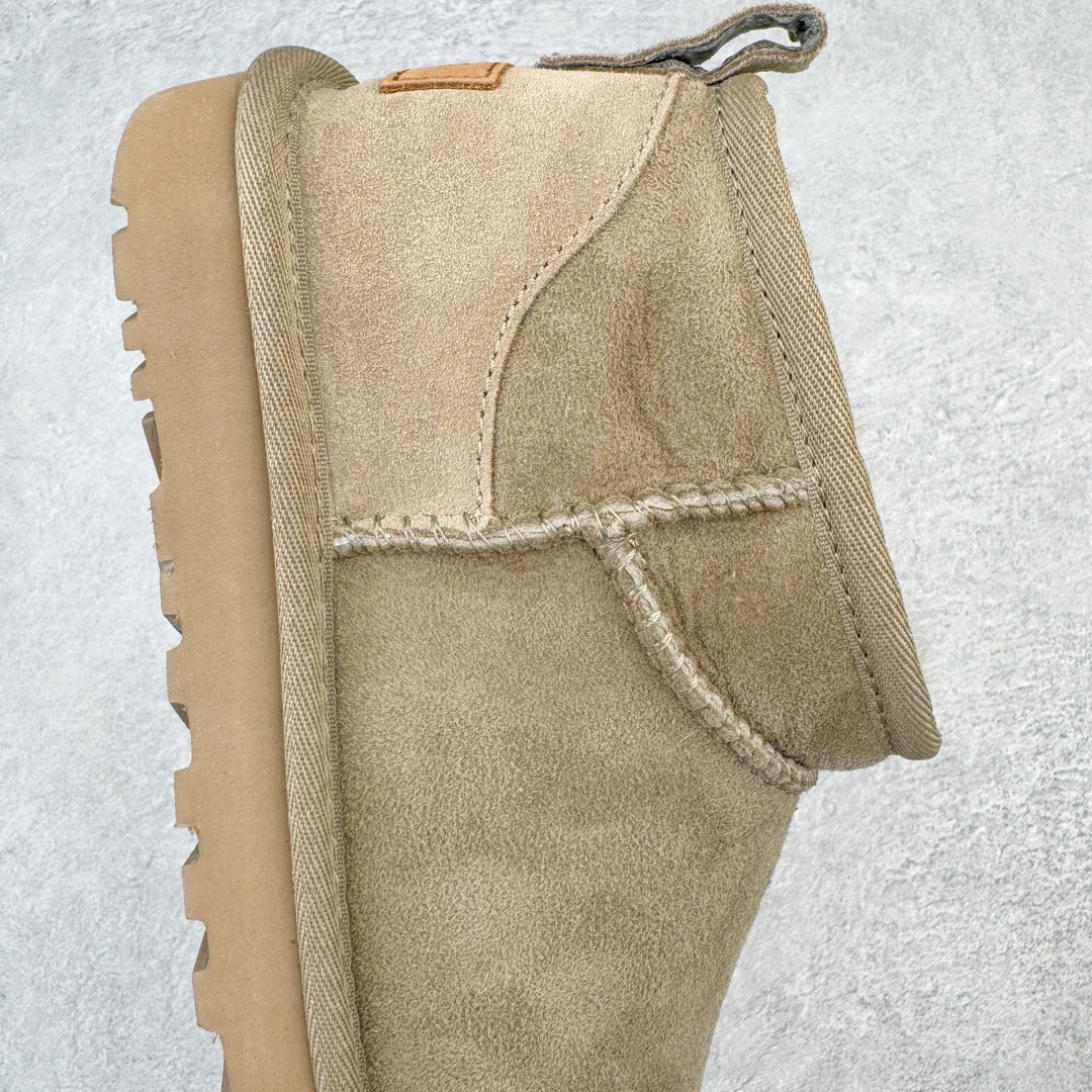 图片[6]-＃SP原厂 UGG 6109 周冬雨Mini短靴秋冬羊皮毛一体雪地靴 全鞋采用ZP同厂 隆丰A级澳洲进口羊皮毛一体 品牌代工厂生产线 完全遵循ZP工艺流程 代工厂原厂版师 秉承无原鞋不开发选择 注重每一处细节 市面最正版型 TREADLITE\\\”轻翼\\\”科技外底 轻便/耐用/柔韧/桩型【售后郑重承诺】一个月内若出现重大脱胶/断底等质量问题 直接为您换新！尺码：35 36 37 38 39 40-选品中心