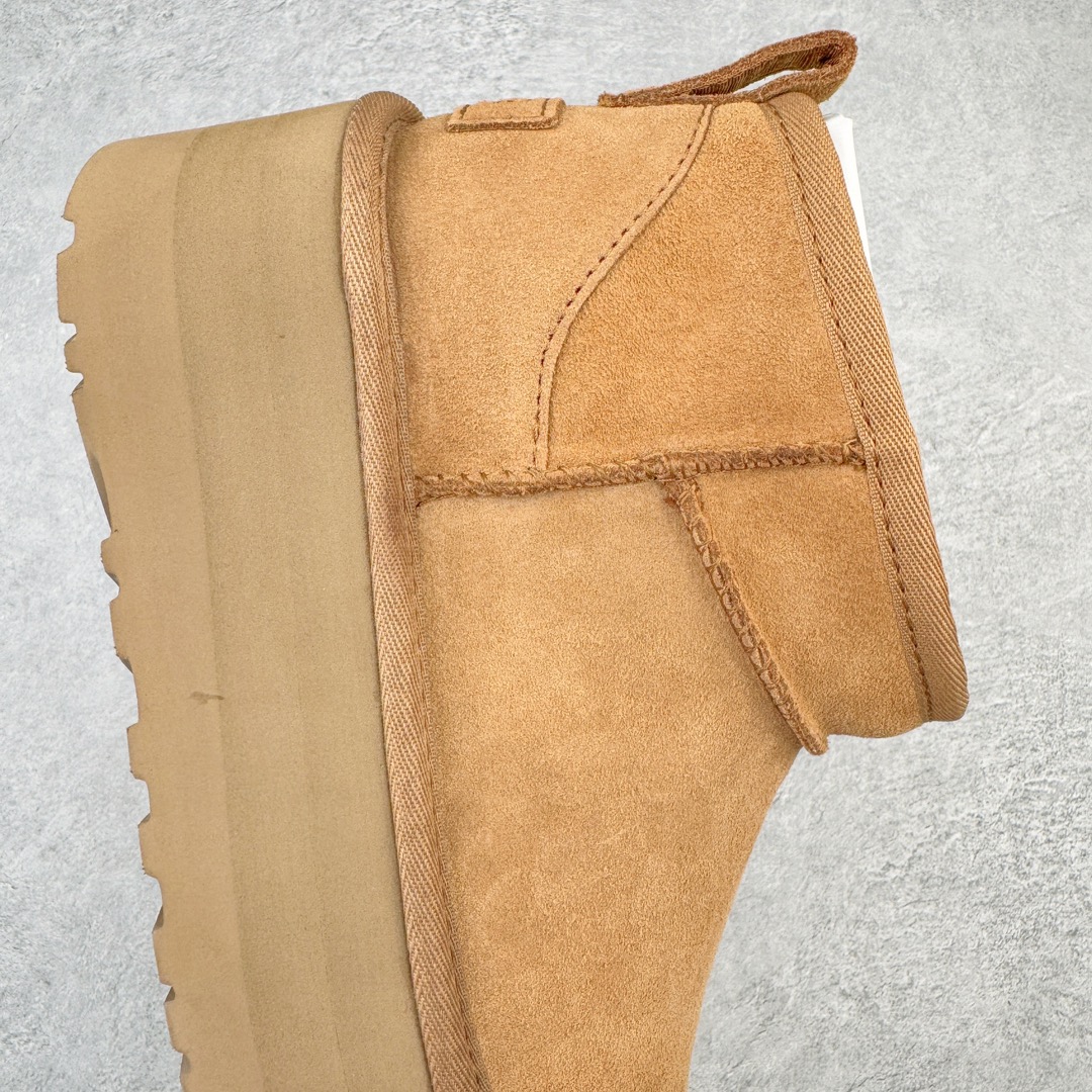 图片[6]-＃SP原厂 UGG 5092 周冬雨Mini厚底秋冬羊皮毛一体雪地靴 全鞋采用ZP同厂 隆丰A级澳洲进口羊皮毛一体 品牌代工厂生产线 完全遵循ZP工艺流程 代工厂原厂版师 秉承无原鞋不开发选择 注重每一处细节 市面最正版型 TREADLITE\\\”轻翼\\\”科技外底 轻便/耐用/柔韧/桩型【售后郑重承诺】一个月内若出现重大脱胶/断底等质量问题 直接为您换新！尺码：35 36 37 38 39 40-选品中心