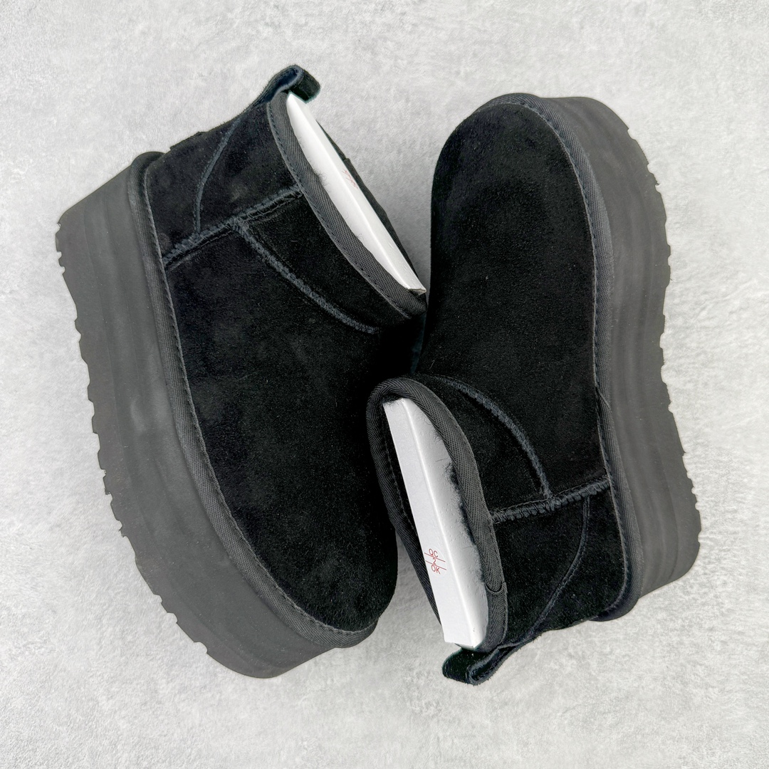 图片[3]-＃SP原厂 UGG 5092 周冬雨Mini厚底秋冬羊皮毛一体雪地靴 全鞋采用ZP同厂 隆丰A级澳洲进口羊皮毛一体 品牌代工厂生产线 完全遵循ZP工艺流程 代工厂原厂版师 秉承无原鞋不开发选择 注重每一处细节 市面最正版型 TREADLITE\\\”轻翼\\\”科技外底 轻便/耐用/柔韧/桩型【售后郑重承诺】一个月内若出现重大脱胶/断底等质量问题 直接为您换新！尺码：35 36 37 38 39 40-选品中心