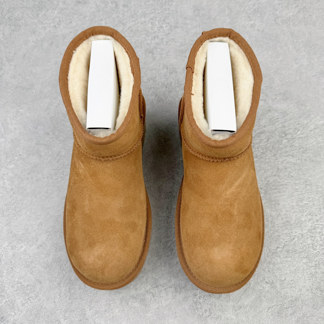 图片[2]-＃SP原厂 UGG 5854 周冬雨短筒厚底秋冬羊皮毛一体雪地靴 全鞋采用ZP同厂 隆丰A级澳洲进口羊皮毛一体 品牌代工厂生产线 完全遵循ZP工艺流程 代工厂原厂版师 秉承无原鞋不开发选择 注重每一处细节 市面最正版型 TREADLITE\\\”轻翼\\\”科技外底 轻便/耐用/柔韧/桩型【售后郑重承诺】一个月内若出现重大脱胶/断底等质量问题 直接为您换新！尺码：35 36 37 38 39 40-选品中心