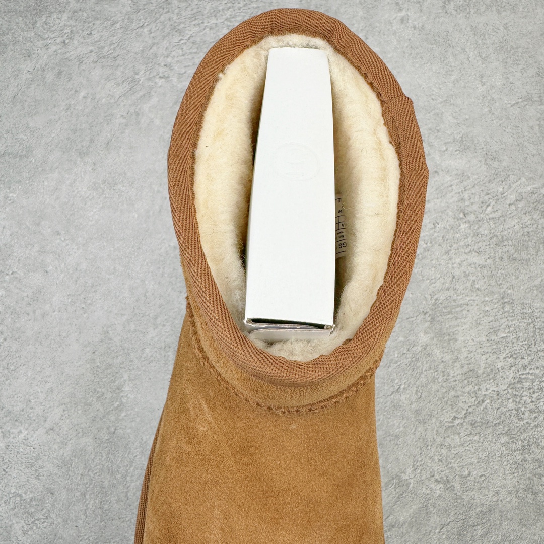 图片[5]-＃SP原厂 UGG 5854 周冬雨短筒厚底秋冬羊皮毛一体雪地靴 全鞋采用ZP同厂 隆丰A级澳洲进口羊皮毛一体 品牌代工厂生产线 完全遵循ZP工艺流程 代工厂原厂版师 秉承无原鞋不开发选择 注重每一处细节 市面最正版型 TREADLITE\\\”轻翼\\\”科技外底 轻便/耐用/柔韧/桩型【售后郑重承诺】一个月内若出现重大脱胶/断底等质量问题 直接为您换新！尺码：35 36 37 38 39 40-选品中心