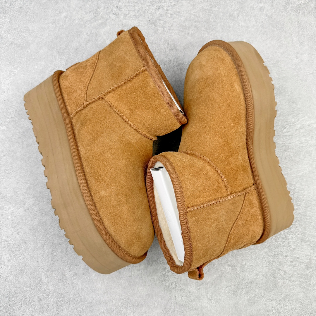 图片[3]-＃SP原厂 UGG 5854 周冬雨短筒厚底秋冬羊皮毛一体雪地靴 全鞋采用ZP同厂 隆丰A级澳洲进口羊皮毛一体 品牌代工厂生产线 完全遵循ZP工艺流程 代工厂原厂版师 秉承无原鞋不开发选择 注重每一处细节 市面最正版型 TREADLITE\\\”轻翼\\\”科技外底 轻便/耐用/柔韧/桩型【售后郑重承诺】一个月内若出现重大脱胶/断底等质量问题 直接为您换新！尺码：35 36 37 38 39 40-选品中心