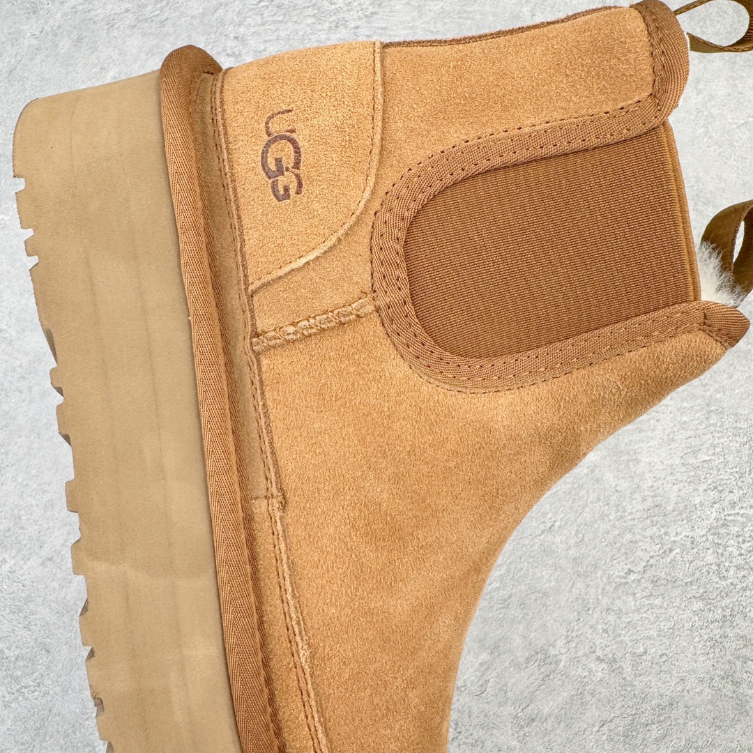 图片[6]-＃SP原厂 UGG 4526 切尔西厚底秋冬羊皮毛一体雪地靴 全鞋采用ZP同厂 隆丰A级澳洲进口羊皮毛一体 品牌代工厂生产线 完全遵循ZP工艺流程 代工厂原厂版师 秉承无原鞋不开发选择 注重每一处细节 市面最正版型 TREADLITE\\\”轻翼\\\”科技外底 轻便/耐用/柔韧/桩型【售后郑重承诺】一个月内若出现重大脱胶/断底等质量问题 直接为您换新！尺码：35 36 37 38 39 40-选品中心