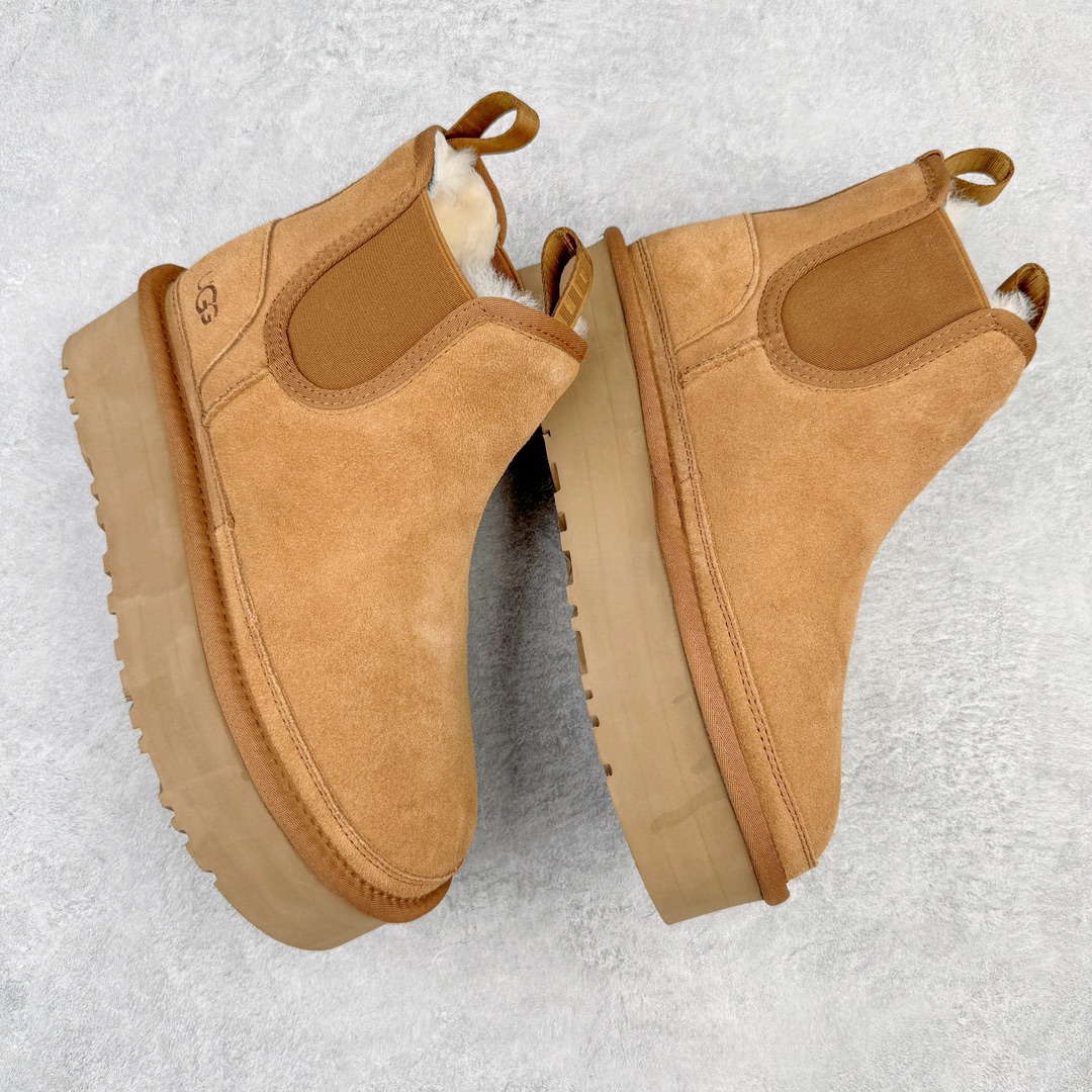 图片[3]-＃SP原厂 UGG 4526 切尔西厚底秋冬羊皮毛一体雪地靴 全鞋采用ZP同厂 隆丰A级澳洲进口羊皮毛一体 品牌代工厂生产线 完全遵循ZP工艺流程 代工厂原厂版师 秉承无原鞋不开发选择 注重每一处细节 市面最正版型 TREADLITE\\\”轻翼\\\”科技外底 轻便/耐用/柔韧/桩型【售后郑重承诺】一个月内若出现重大脱胶/断底等质量问题 直接为您换新！尺码：35 36 37 38 39 40-选品中心