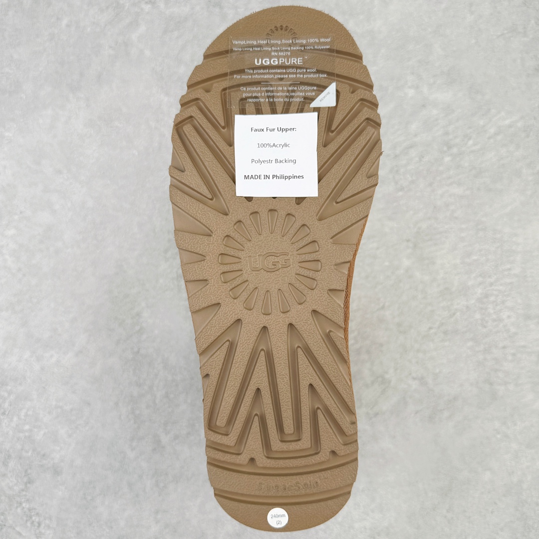 图片[9]-＃SP原厂 UGG 6223 经典中筒秋冬羊皮毛一体雪地靴 全鞋采用ZP同厂 隆丰A级澳洲进口羊皮毛一体 品牌代工厂生产线 完全遵循ZP工艺流程 代工厂原厂版师 秉承无原鞋不开发选择 注重每一处细节 市面最正版型 TREADLITE\\\”轻翼\\\”科技外底 轻便/耐用/柔韧/桩型【售后郑重承诺】一个月内若出现重大脱胶/断底等质量问题 直接为您换新！尺码：35 36 37 38 39 40-选品中心